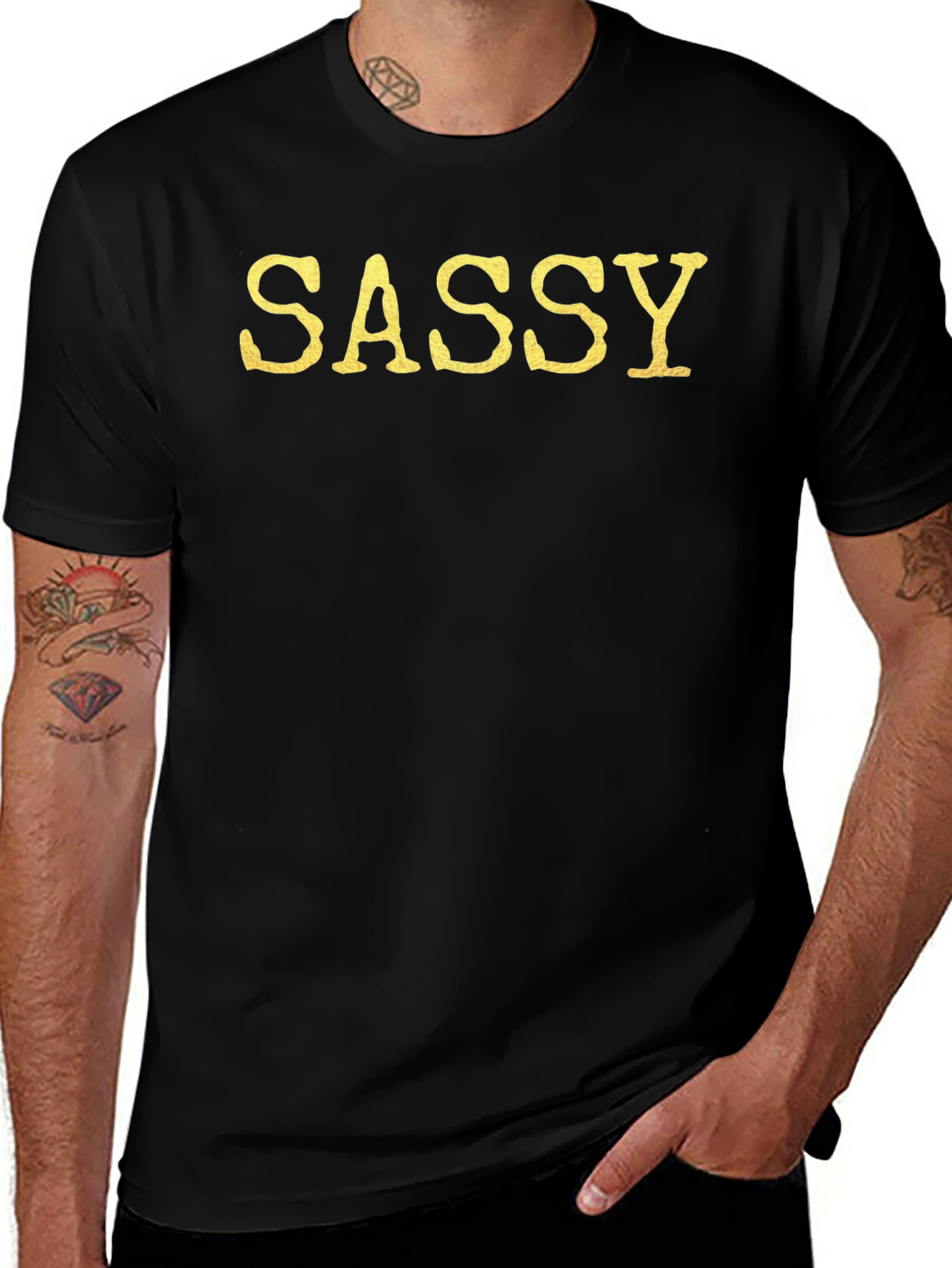 Sassy Statement Tee - Gildan Heavy Cotton