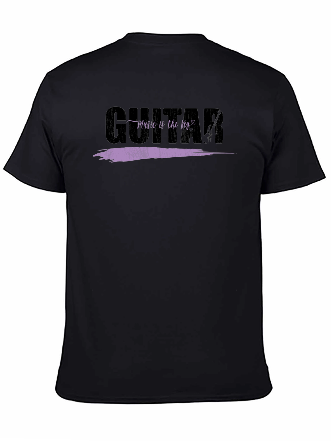Guitar Music is Key Graphic Tee - Unisex