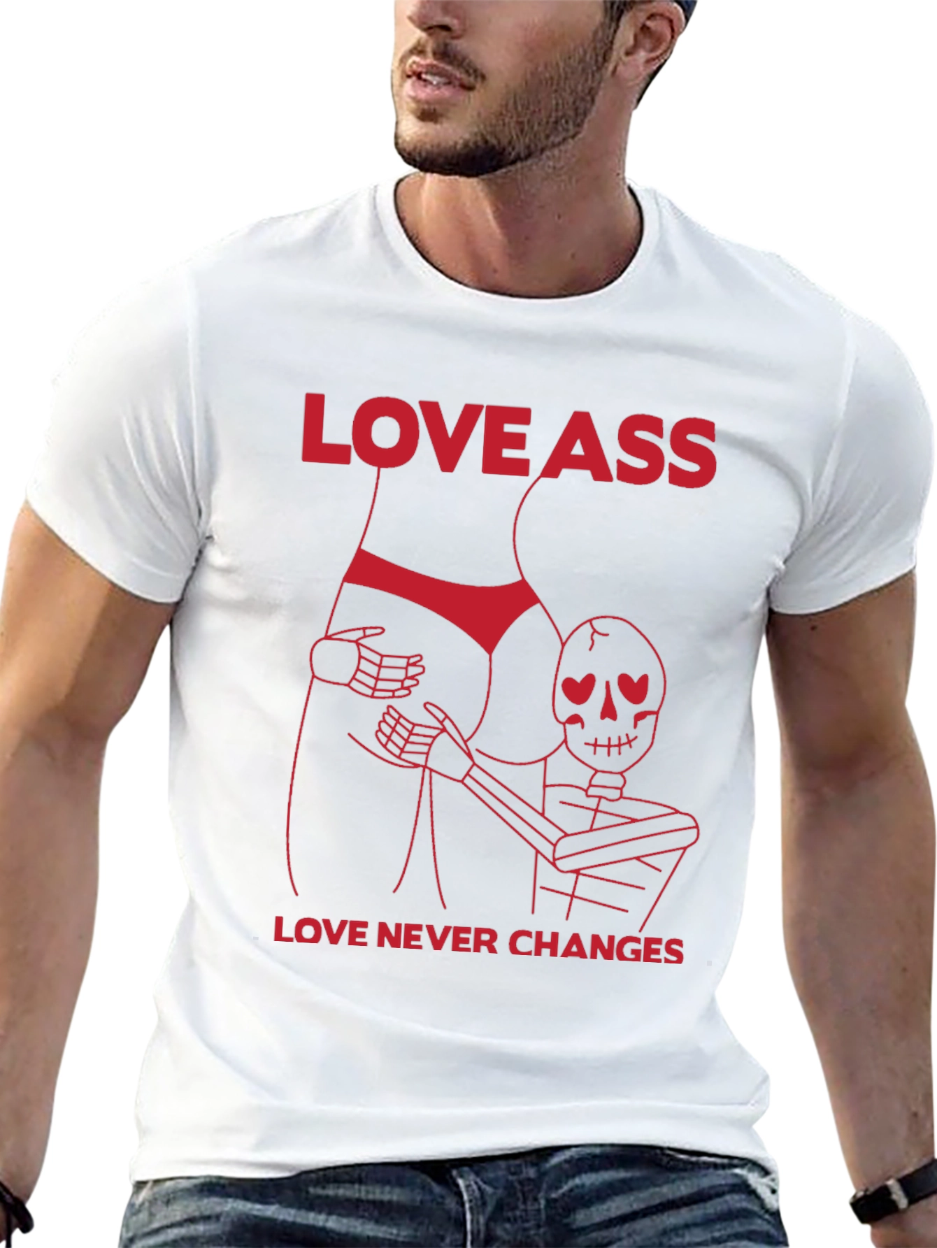 Love Ass Funny T-Shirt