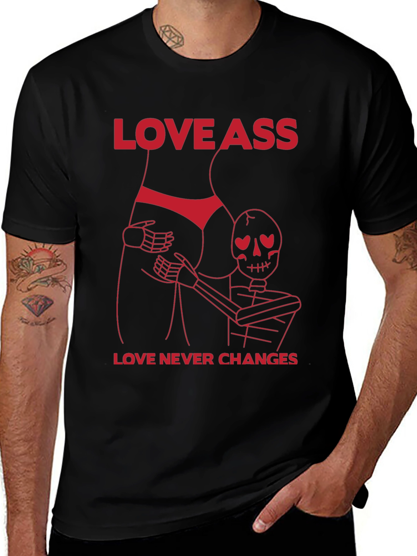 Love Ass Funny T-Shirt