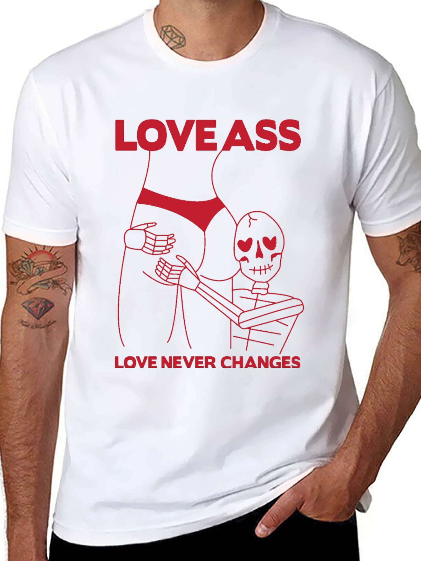 Love Ass Funny T-Shirt
