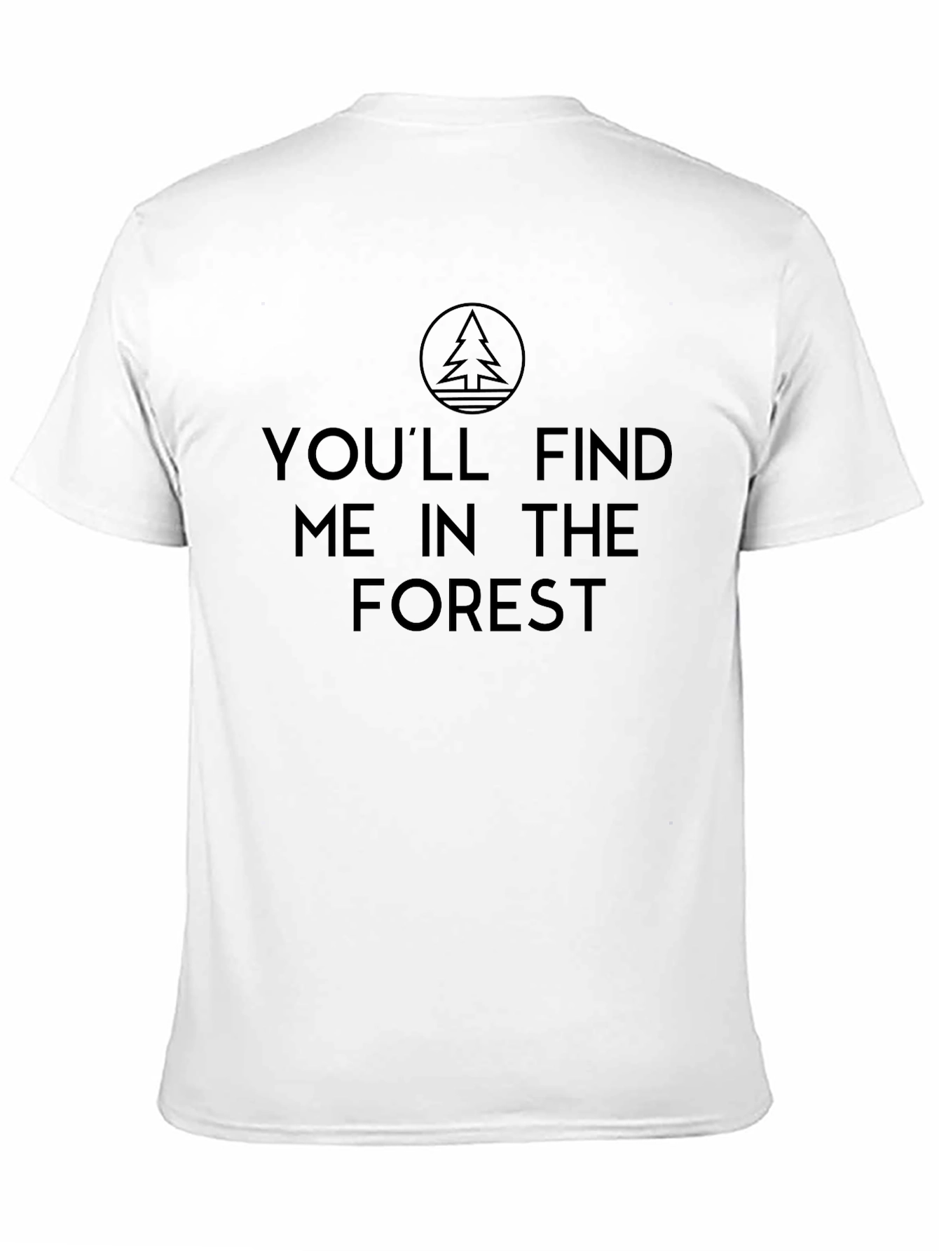 Mens Forest Graphic Tee - Adventure Awaits!
