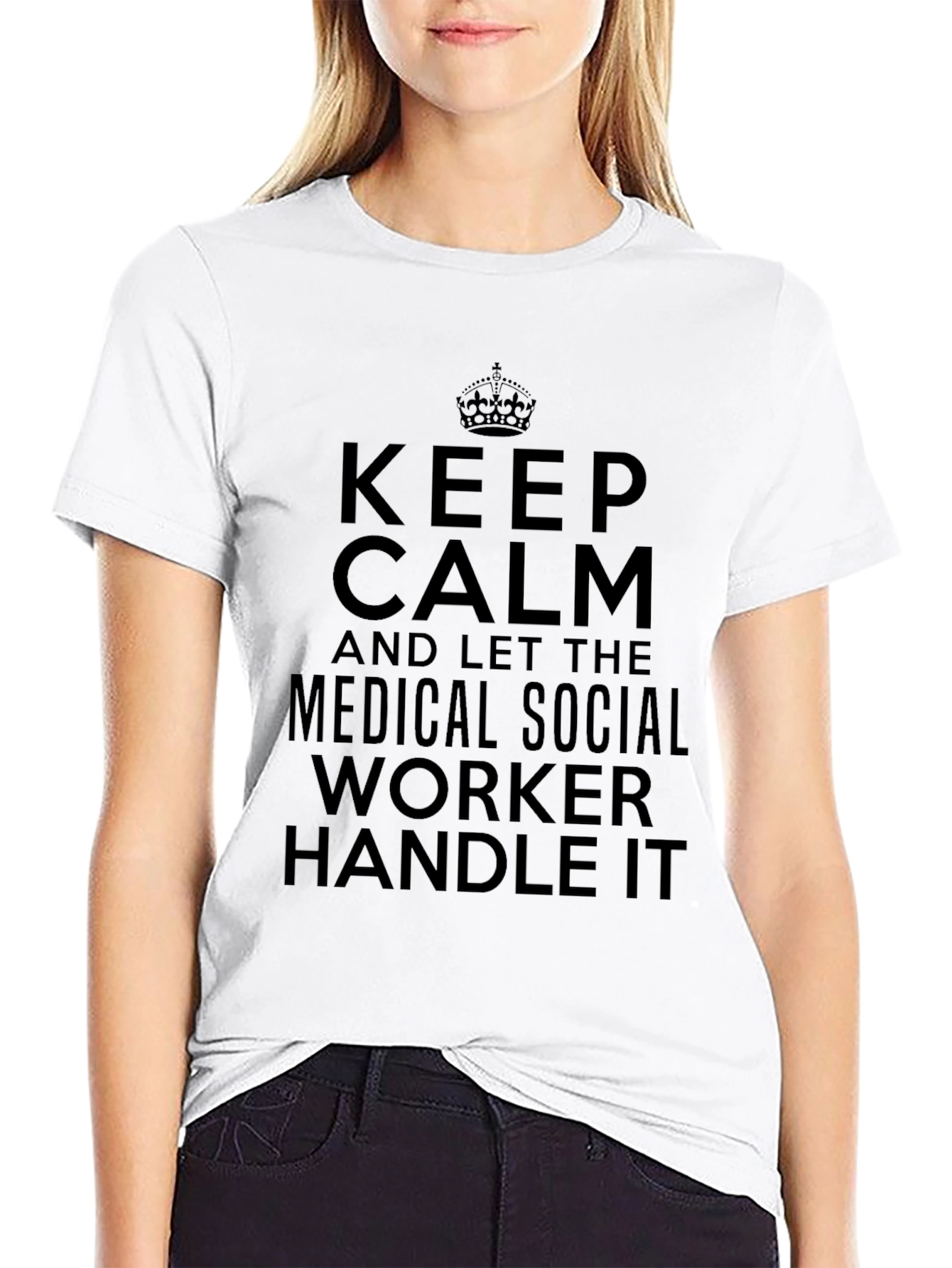 Keep Calm Medical Social Worker T-Shirt