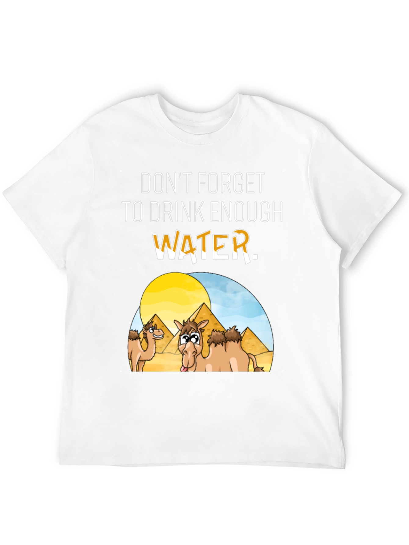 Drink Enough Water Graphic T-Shirt
