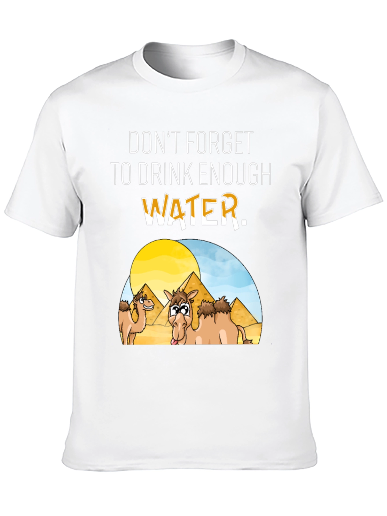 Drink Enough Water Graphic T-Shirt