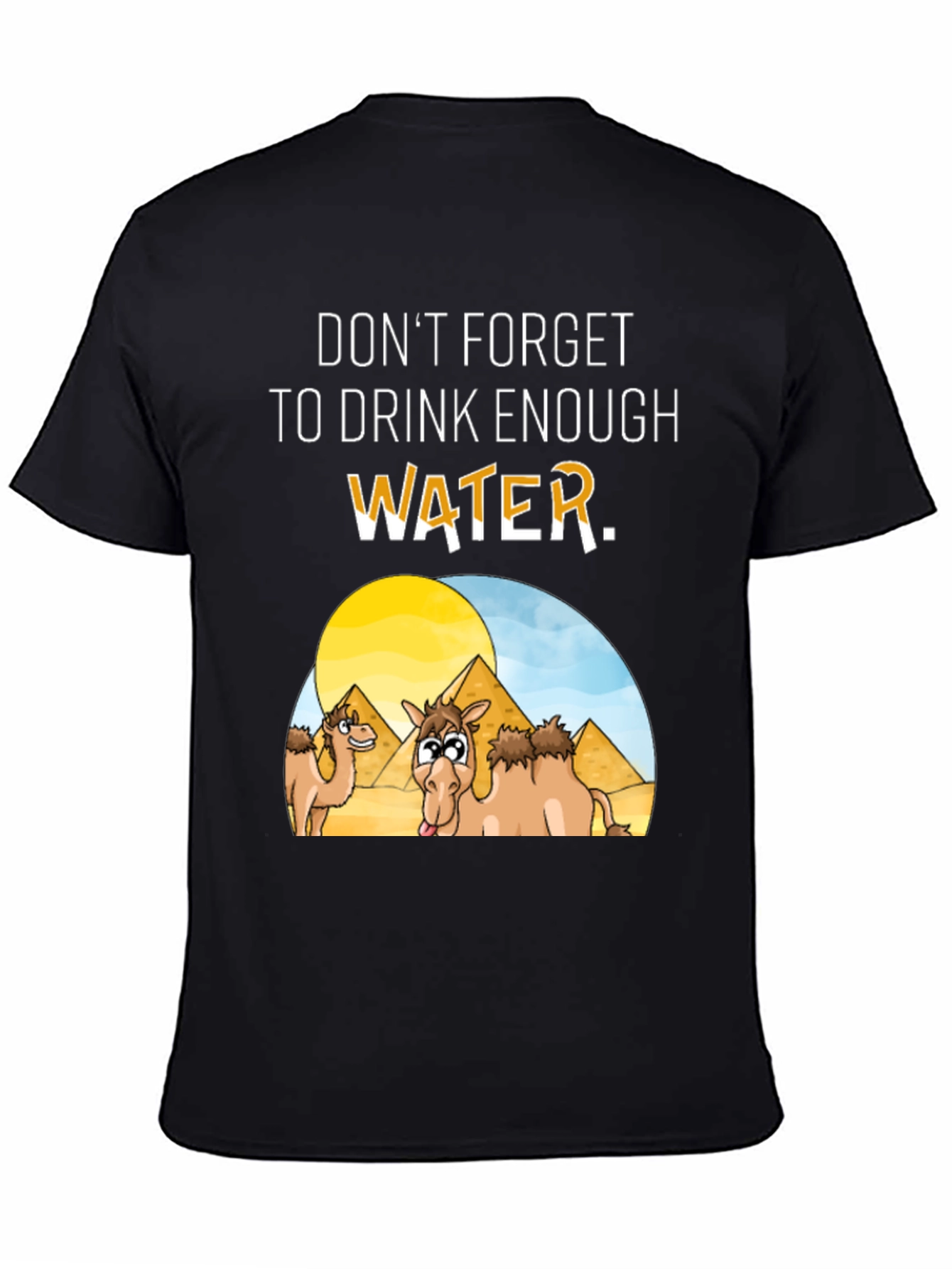 Drink Enough Water Graphic T-Shirt