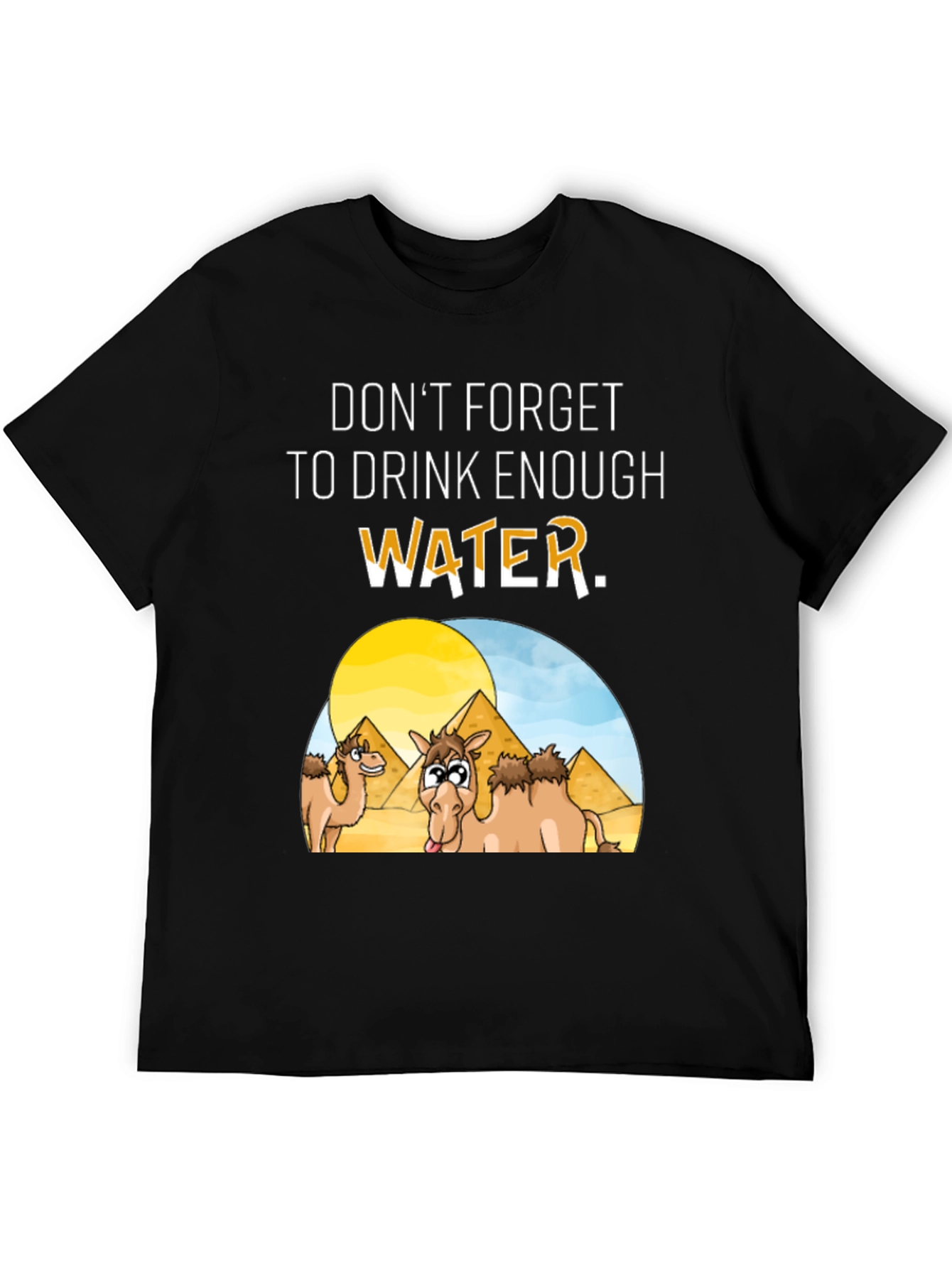 Drink Enough Water Graphic T-Shirt