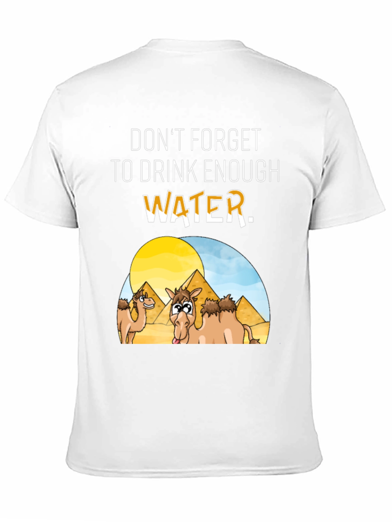 Drink Enough Water Graphic T-Shirt