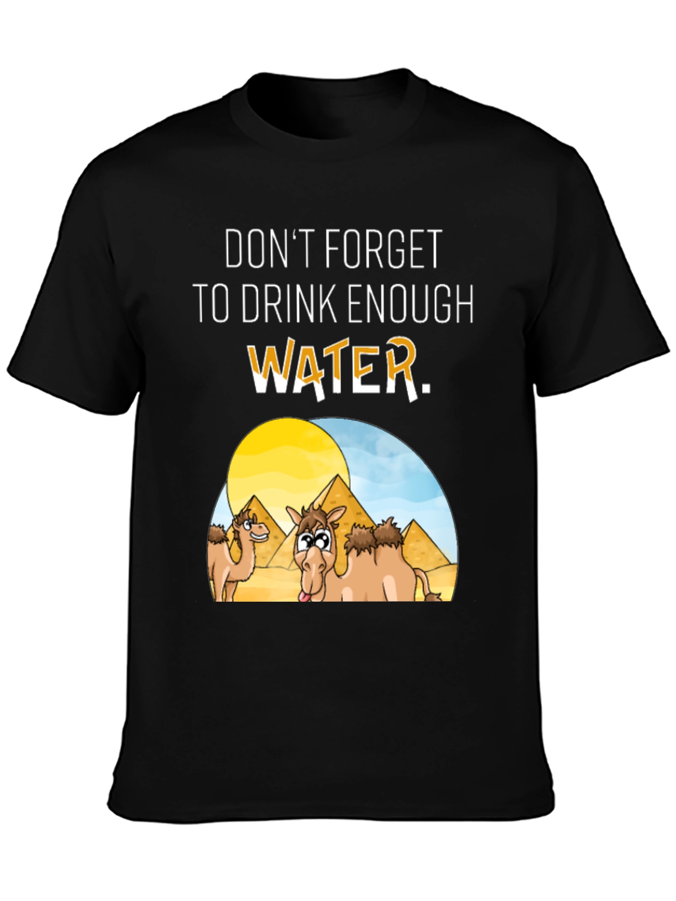 Drink Enough Water Graphic T-Shirt