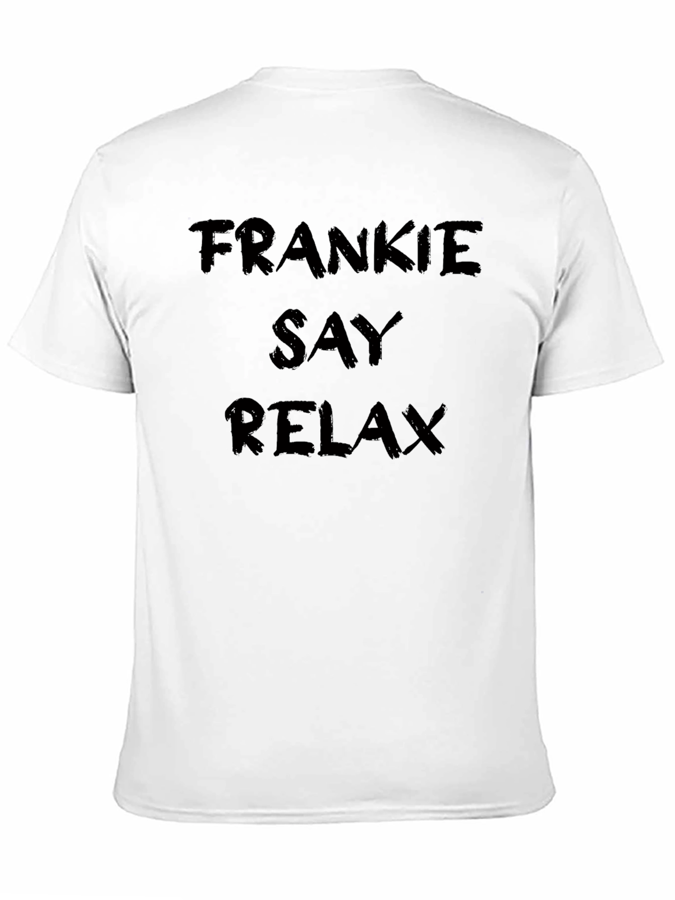 Frankie Say Relax Black T-Shirt