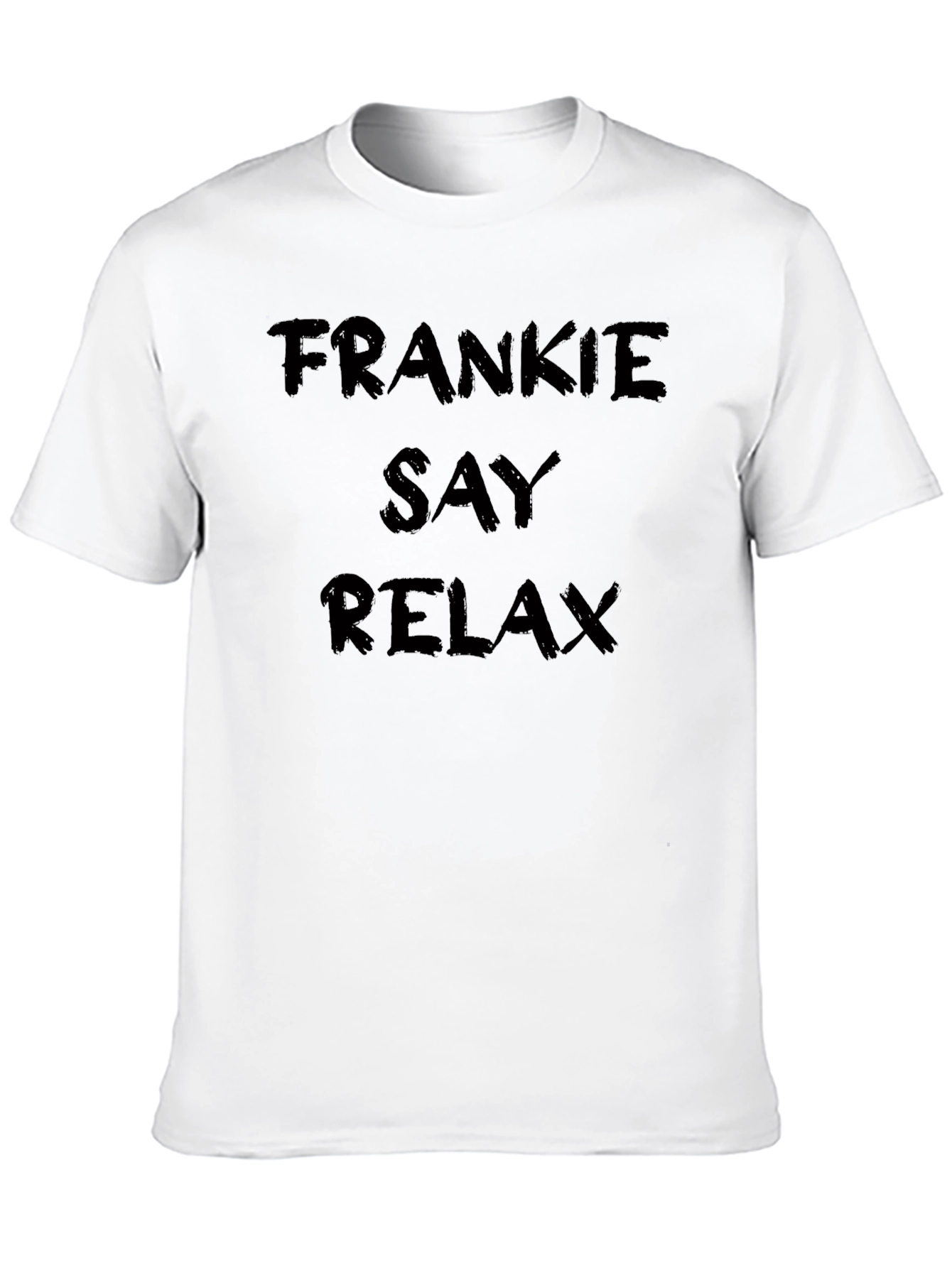 Frankie Say Relax Black T-Shirt