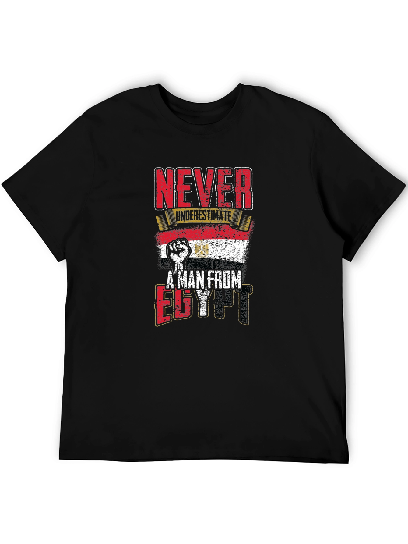 Never Underestimate A Man From Egypt Graphic Tee
