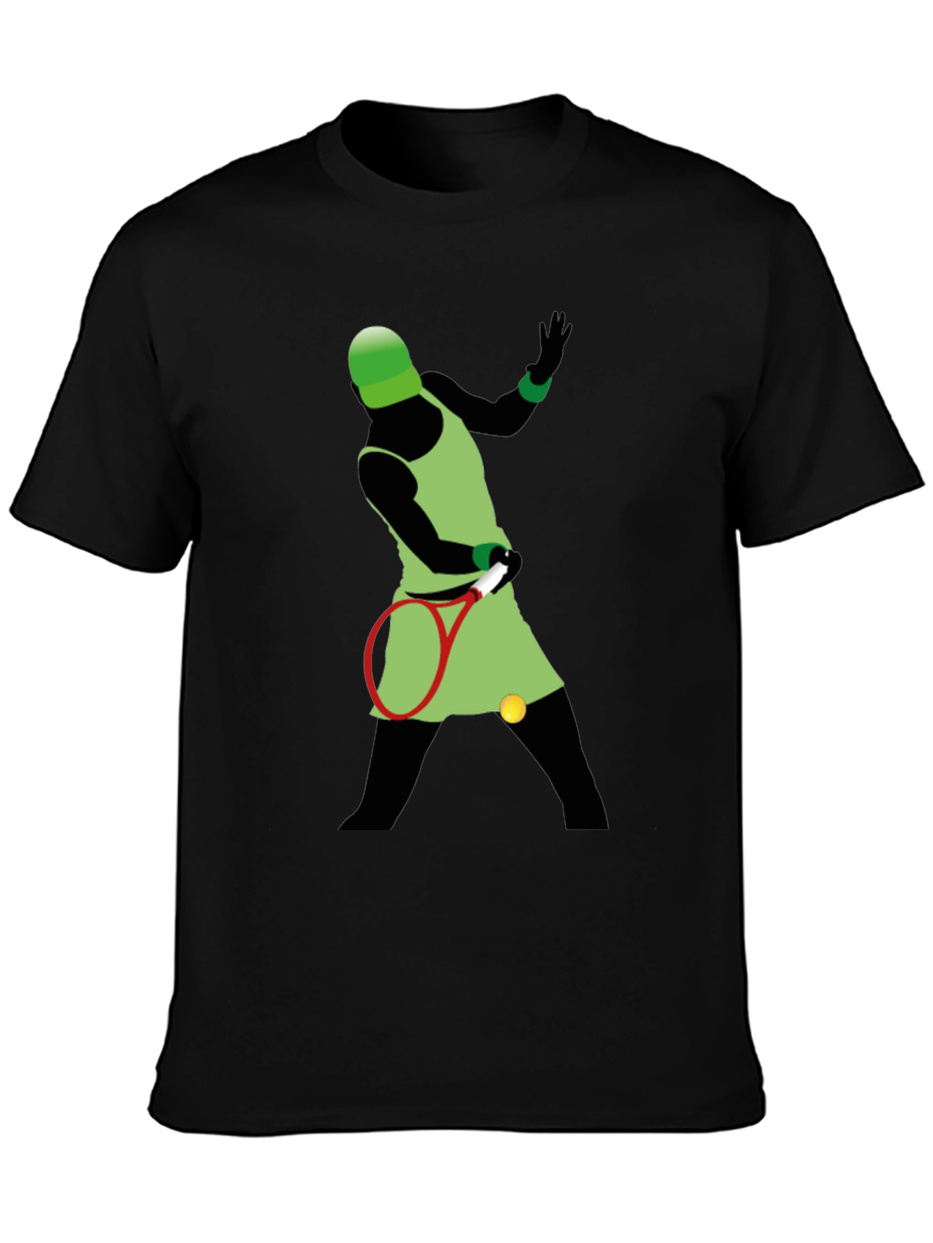 Tennis Player Graphic Tee
