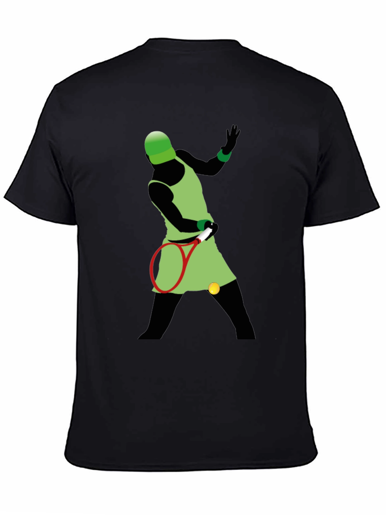Tennis Player Graphic Tee