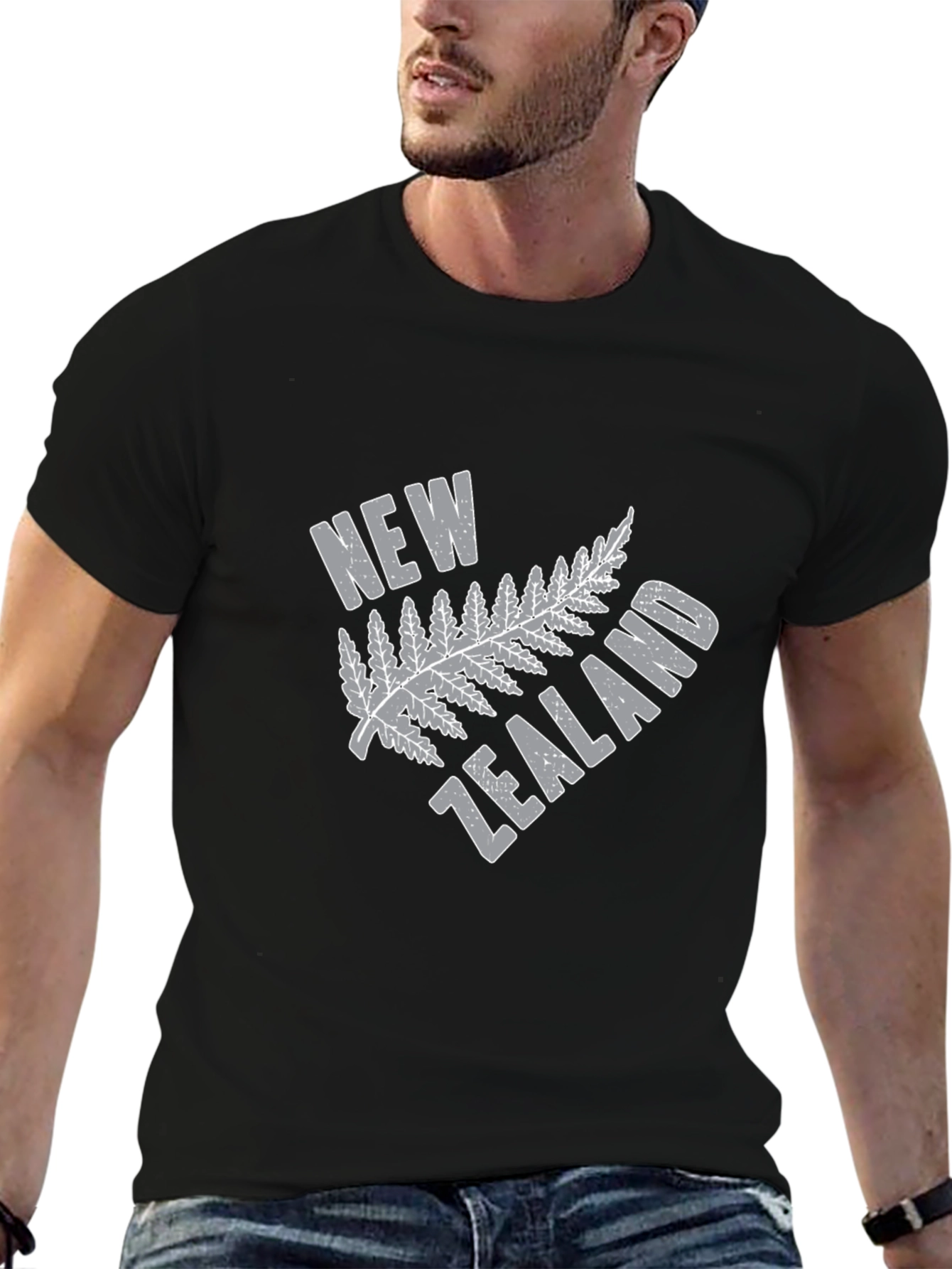 New Zealand Fern Graphic T-Shirt