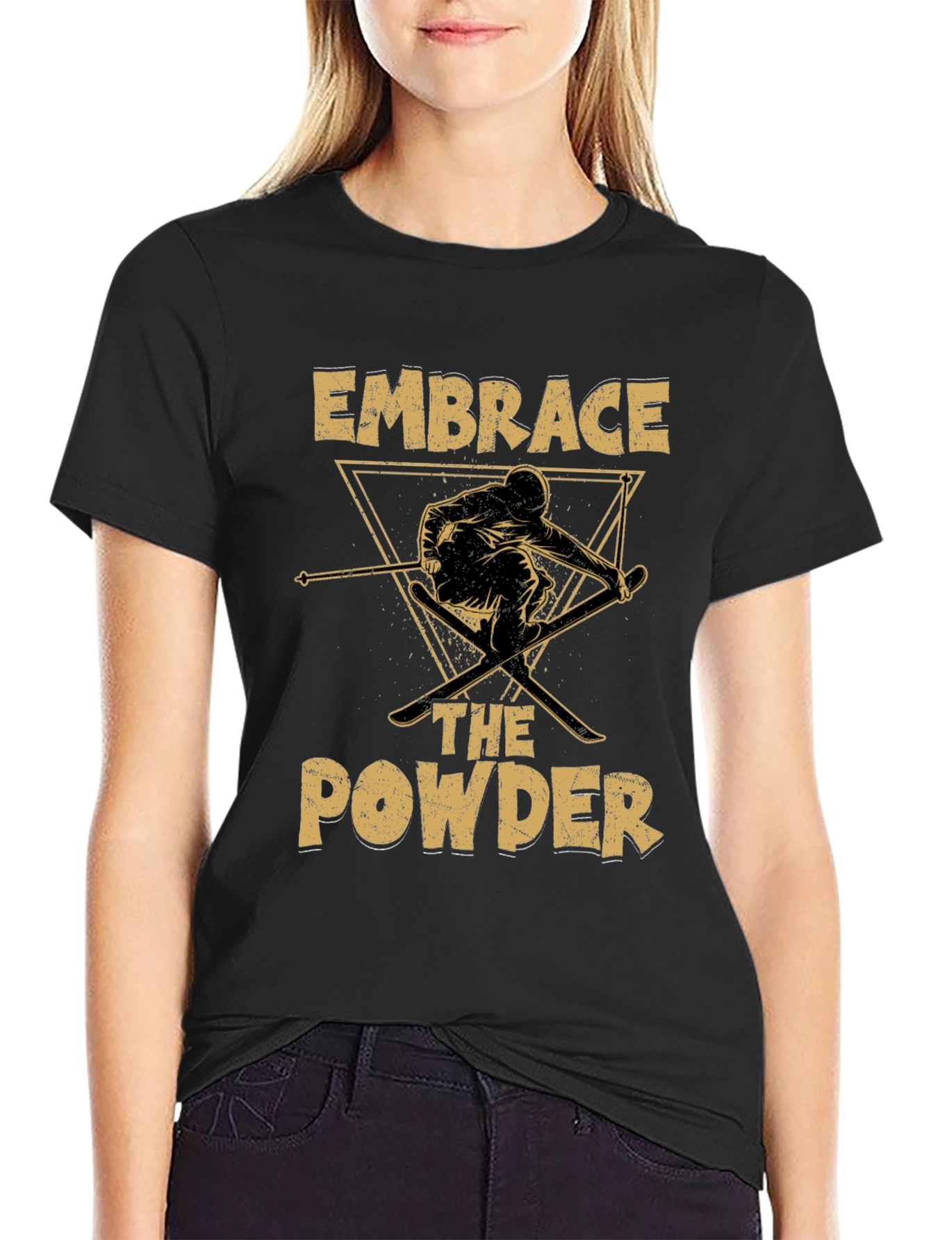 Embrace the Powder Skiing T-Shirt