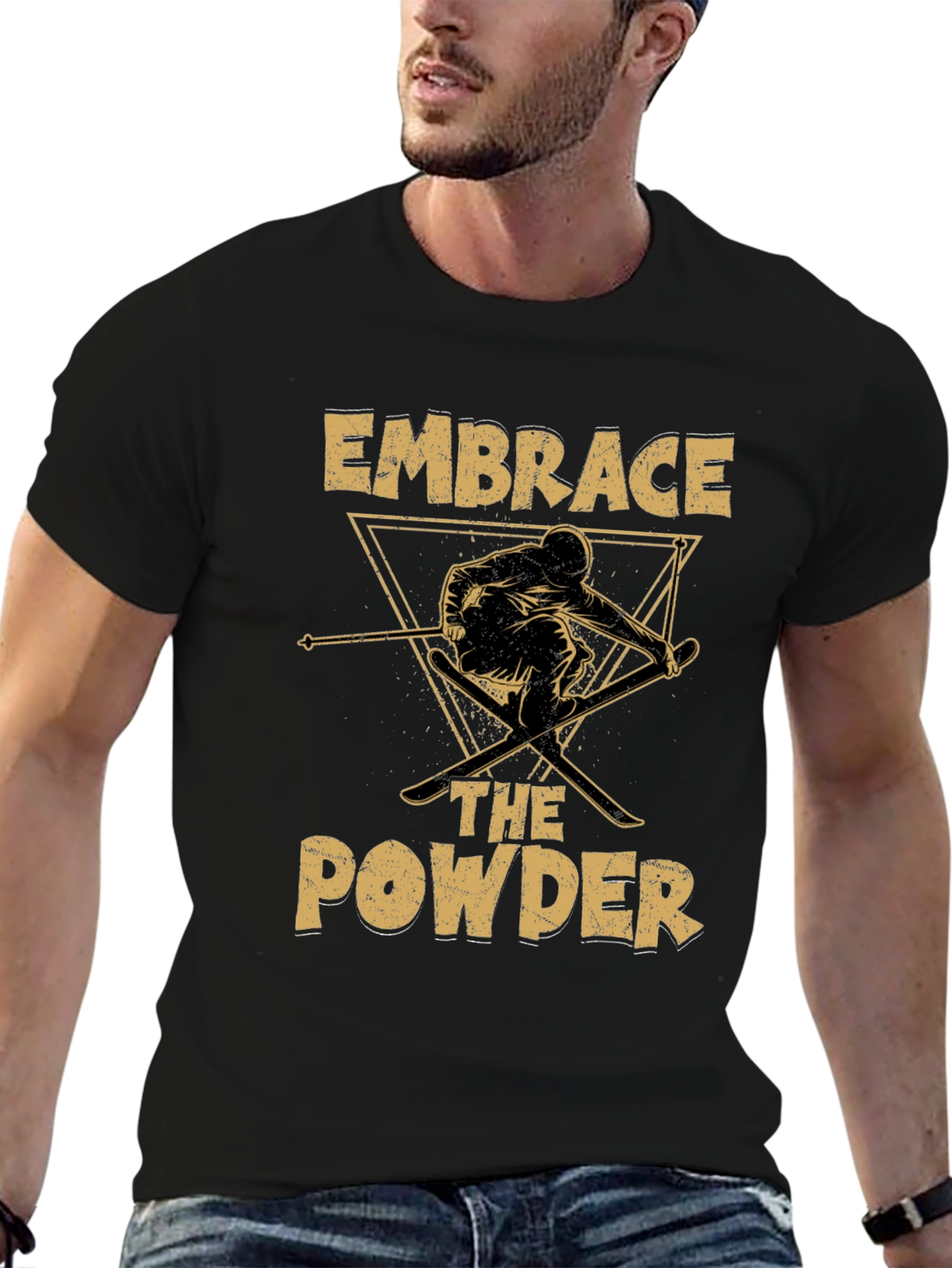 Embrace the Powder Skiing T-Shirt