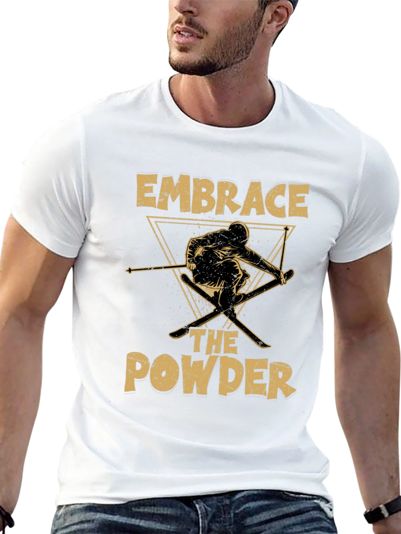 Embrace the Powder Skiing T-Shirt
