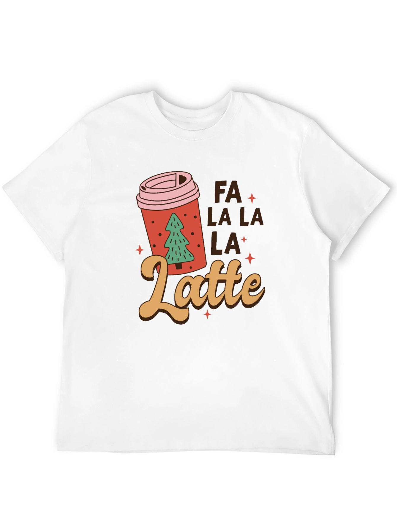 Fa La La Latte Graphic Tee