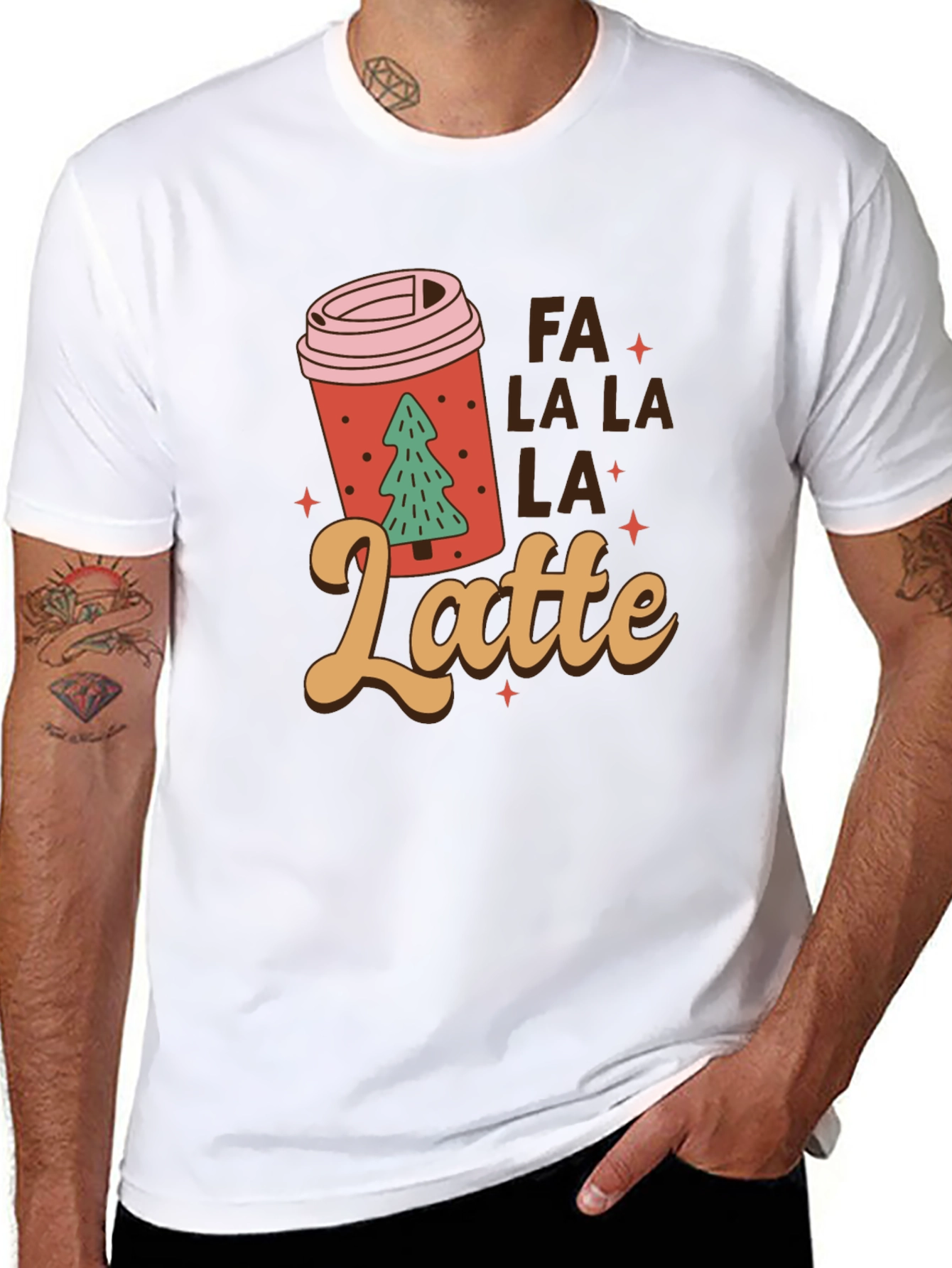 Fa La La Latte Graphic Tee