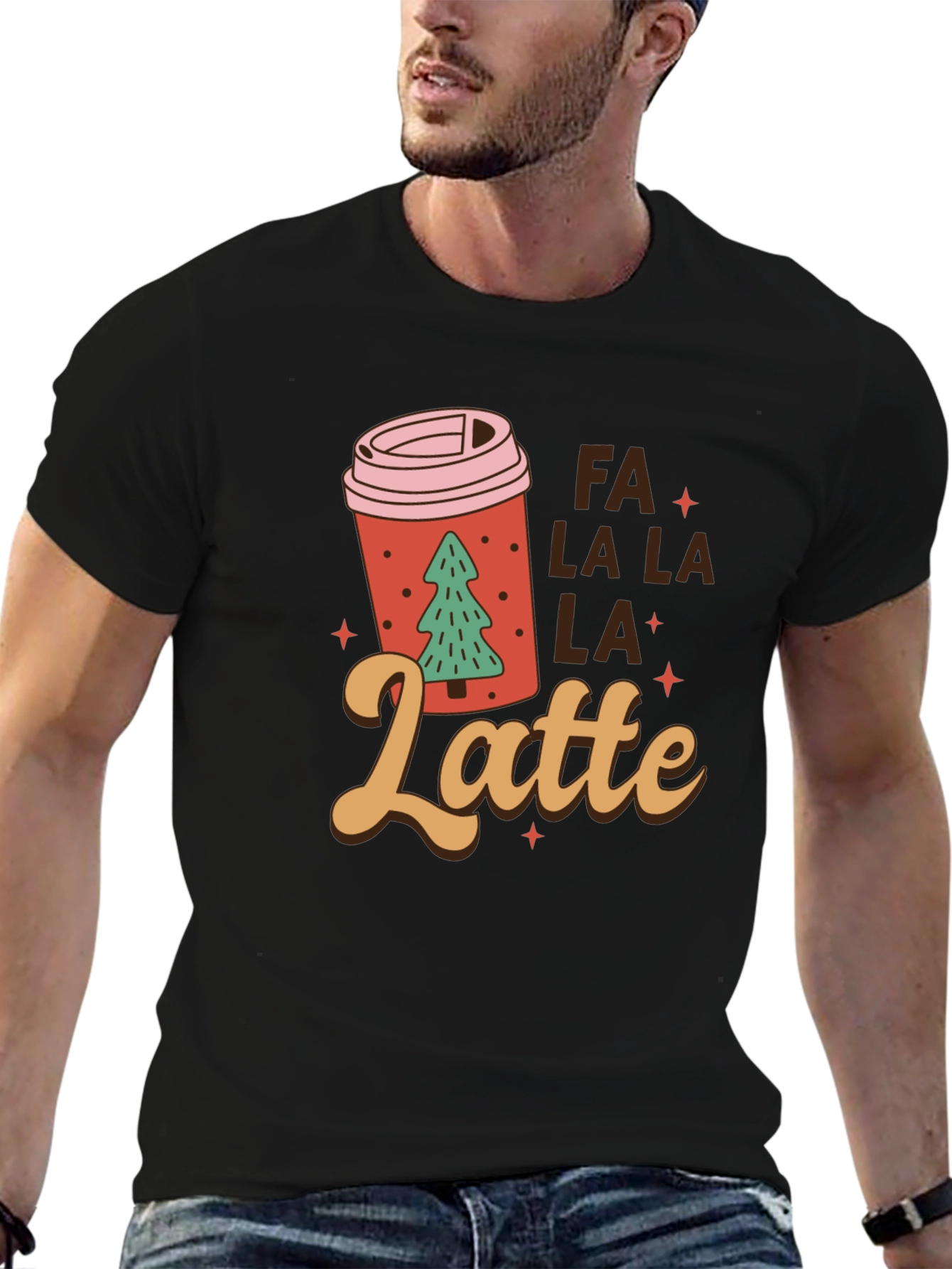 Fa La La Latte Graphic Tee