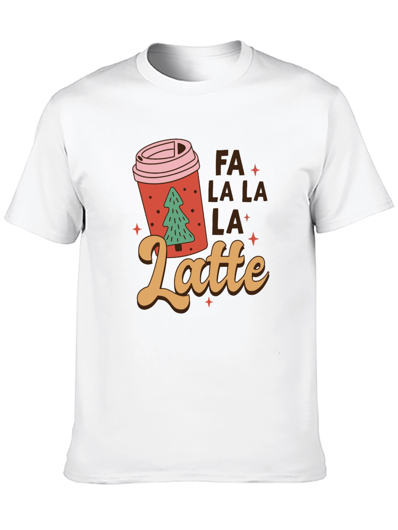 Fa La La Latte Graphic Tee