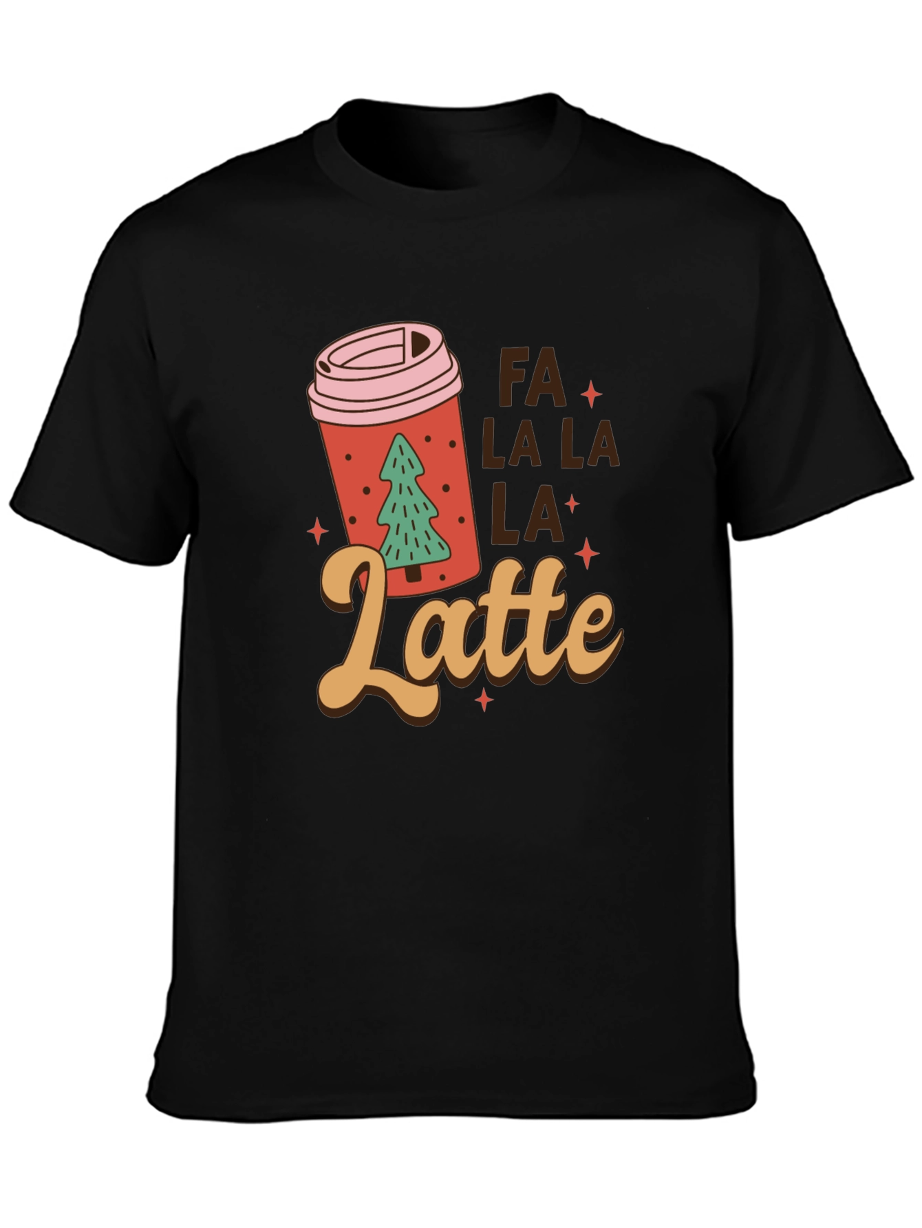 Fa La La Latte Graphic Tee