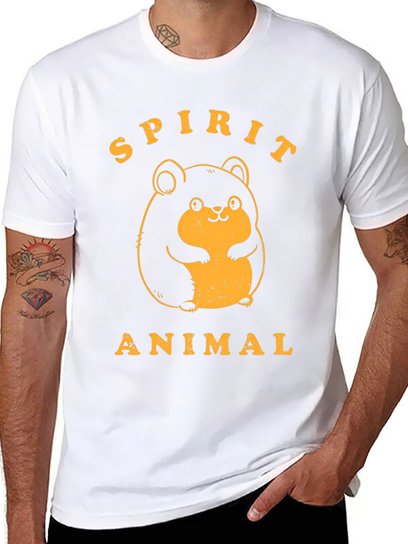Spirit Animal T-Shirt - Cute Hamster Design