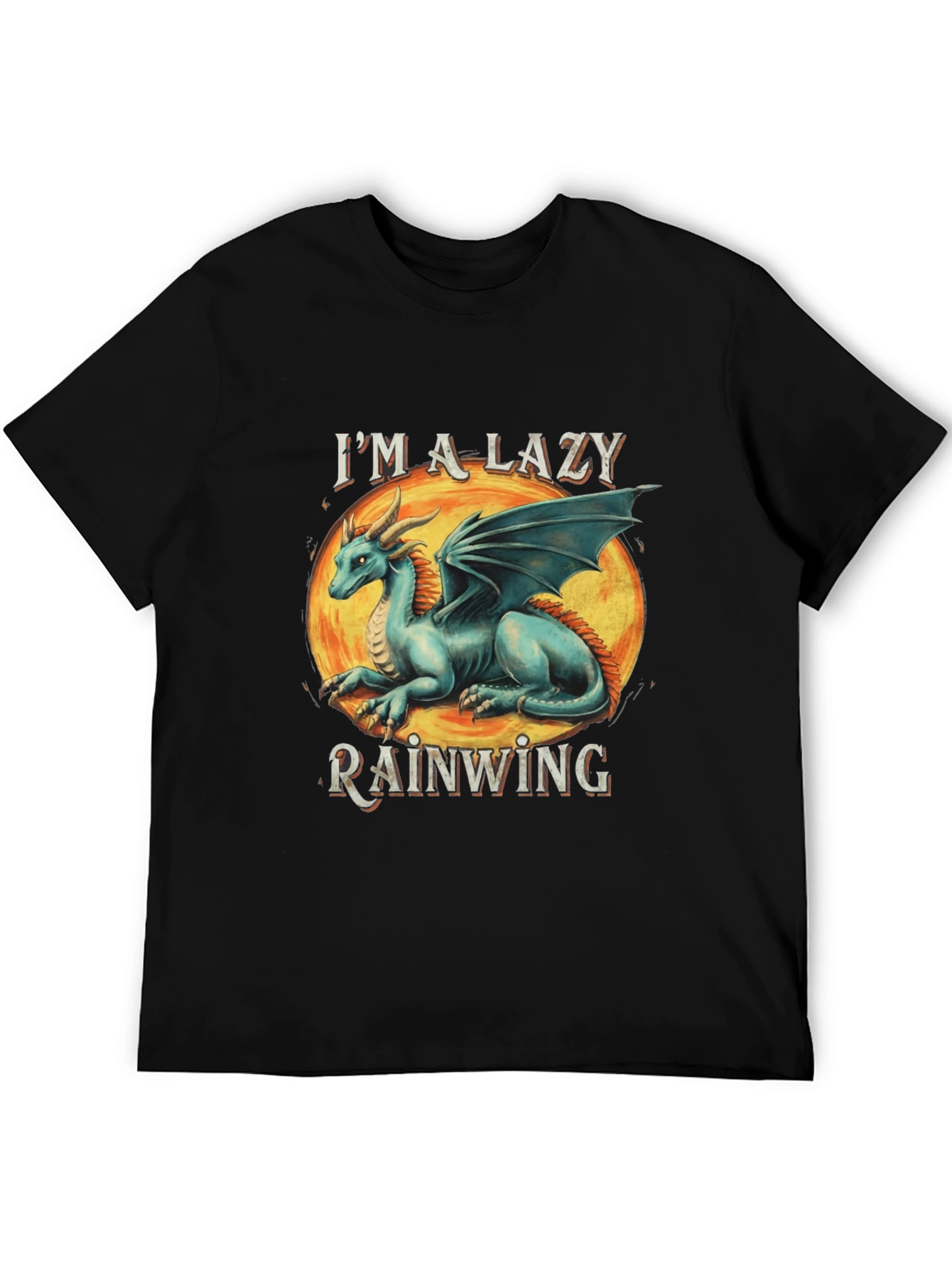 Lazy Rainwing Dragon Graphic Tee