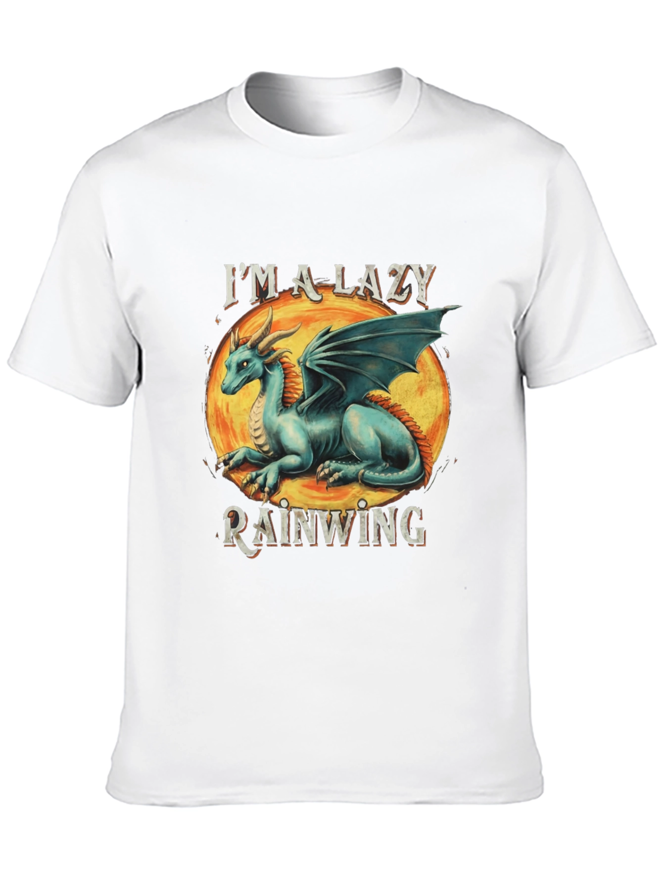 Lazy Rainwing Dragon Graphic Tee