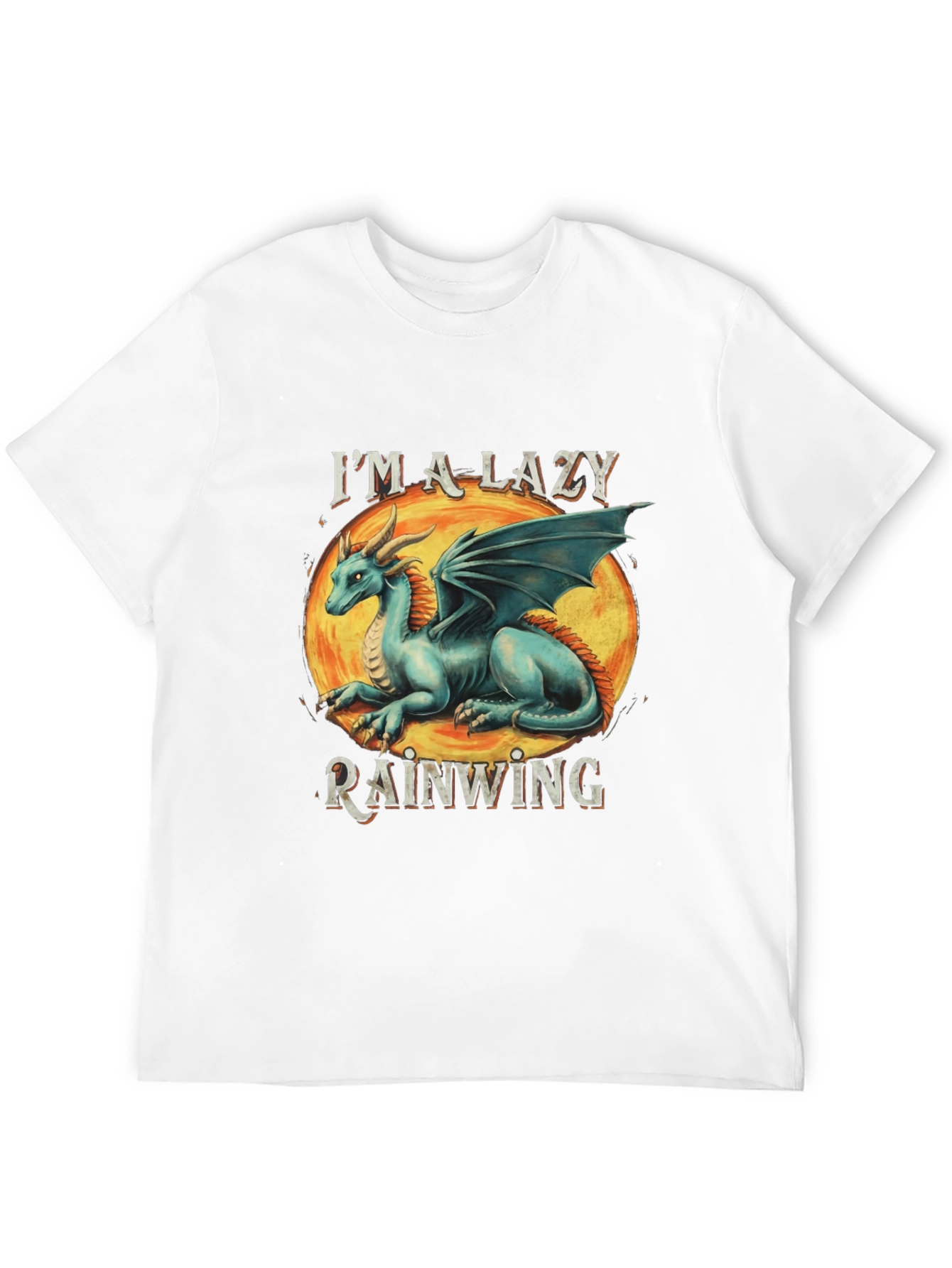 Lazy Rainwing Dragon Graphic Tee