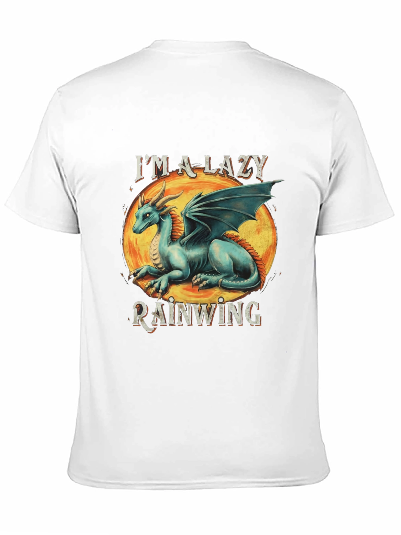 Lazy Rainwing Dragon Graphic Tee