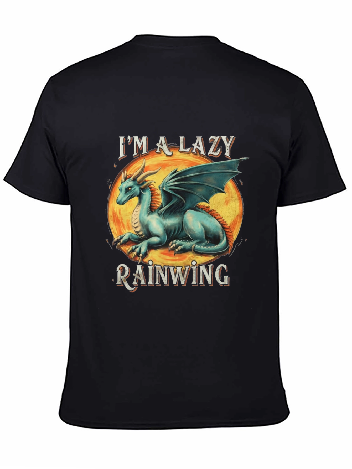 Lazy Rainwing Dragon Graphic Tee