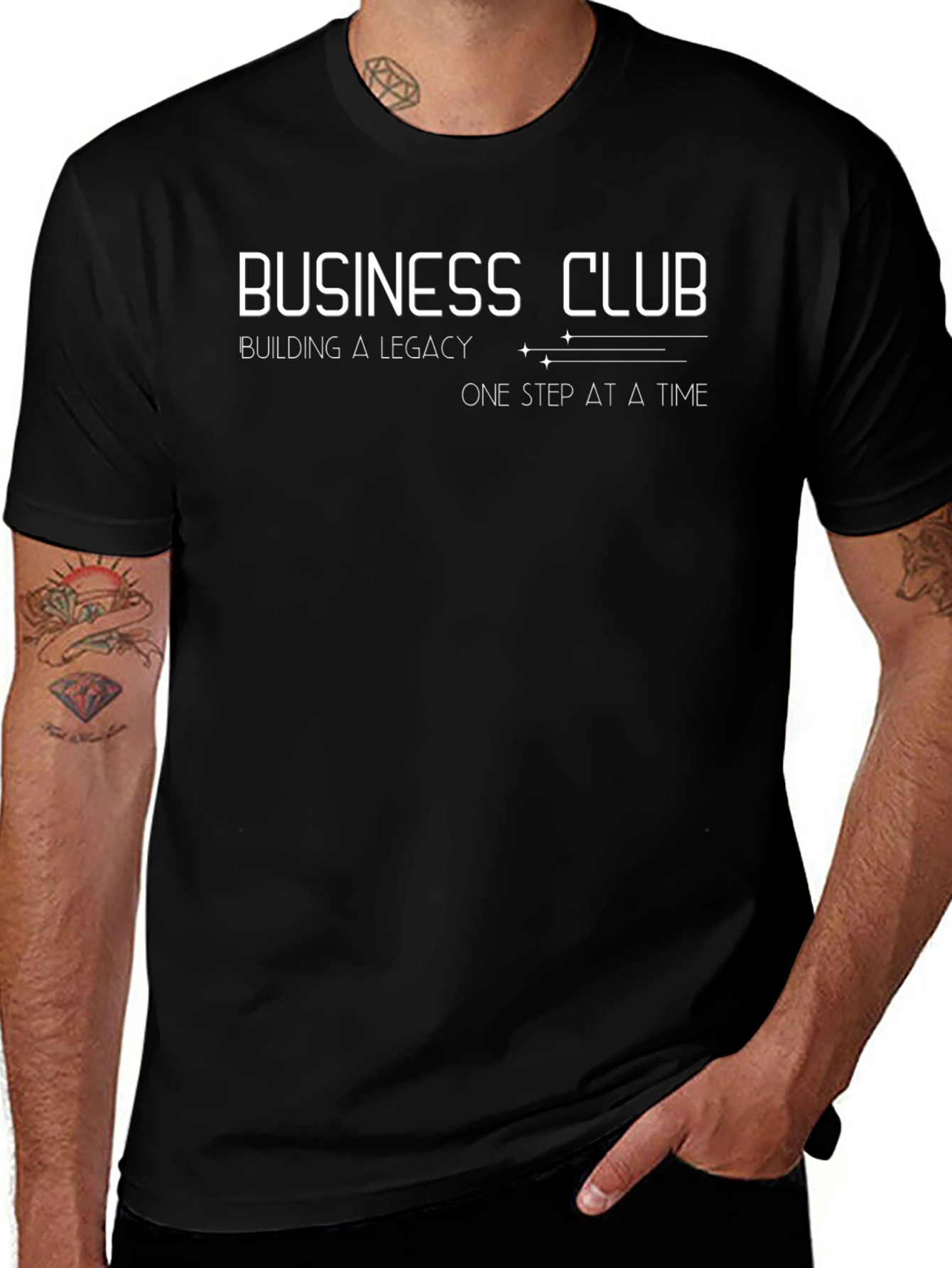 Business Club Legacy Black T-Shirt