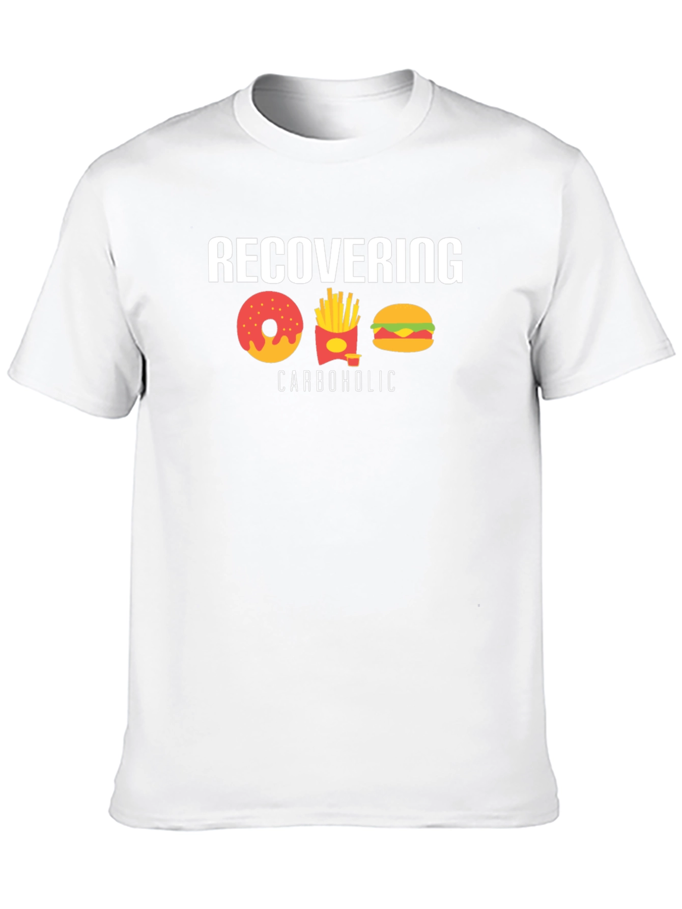 Recovering Carboholic Graphic T-Shirt