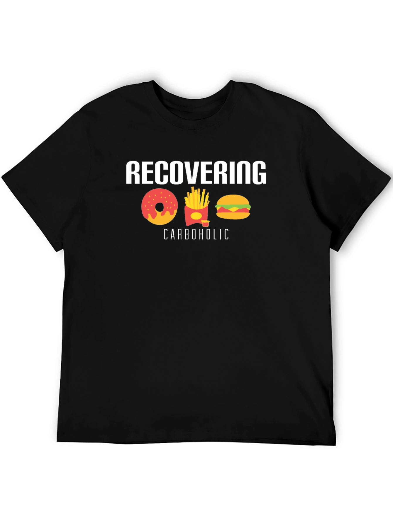 Recovering Carboholic Graphic T-Shirt