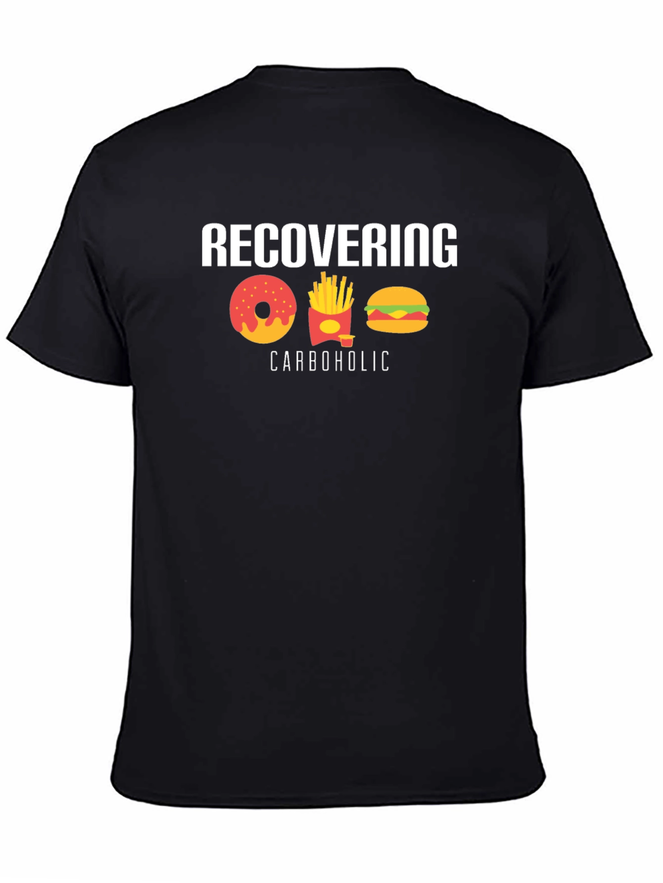 Recovering Carboholic Graphic T-Shirt