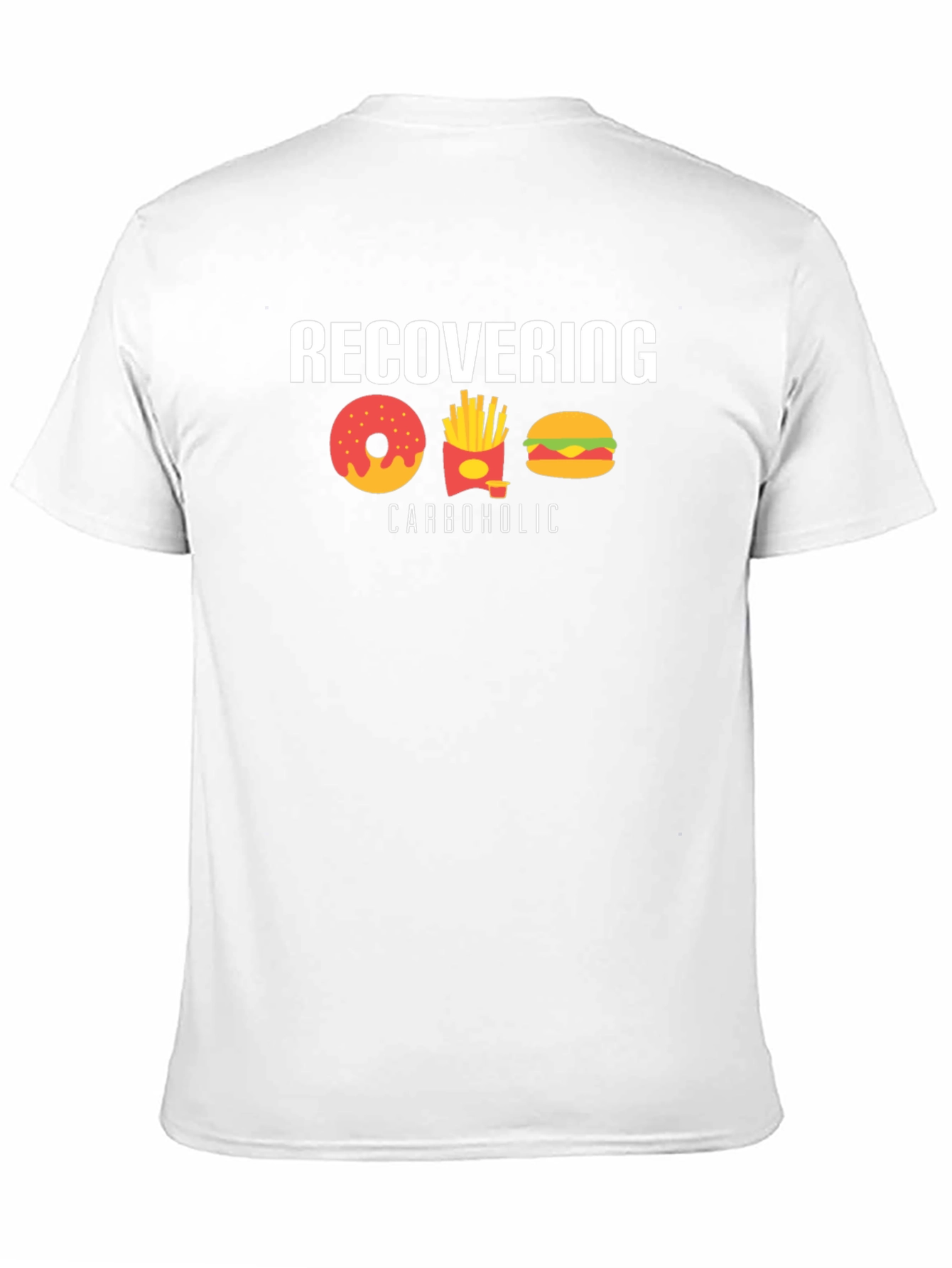 Recovering Carboholic Graphic T-Shirt