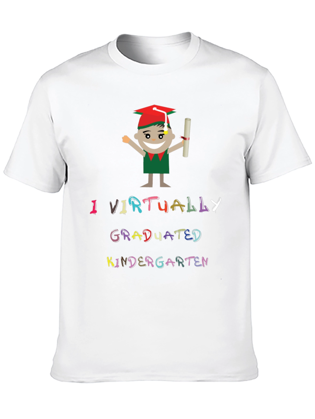 Virtually Graduated Kindergarten T-Shirt