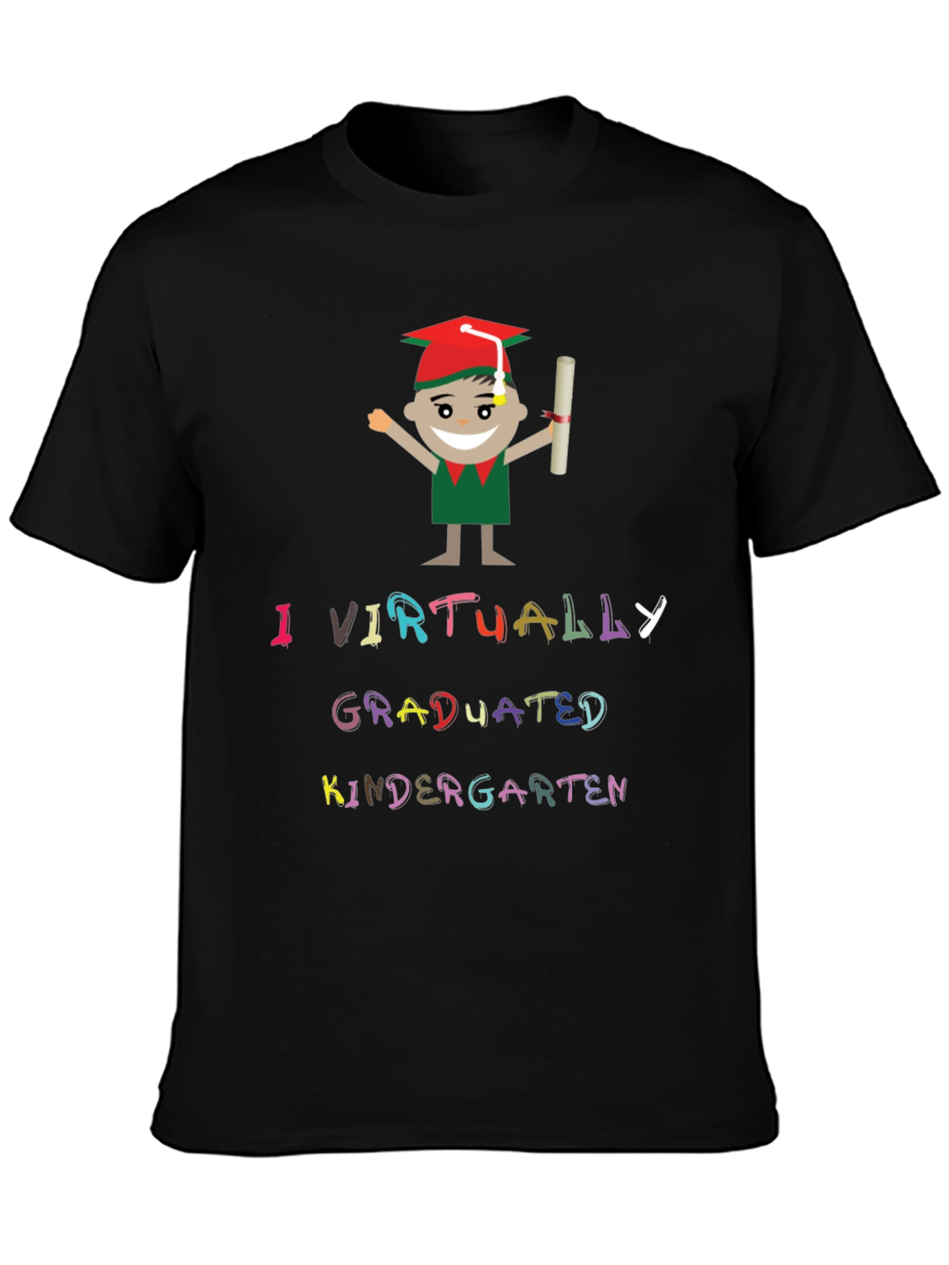 Virtually Graduated Kindergarten T-Shirt