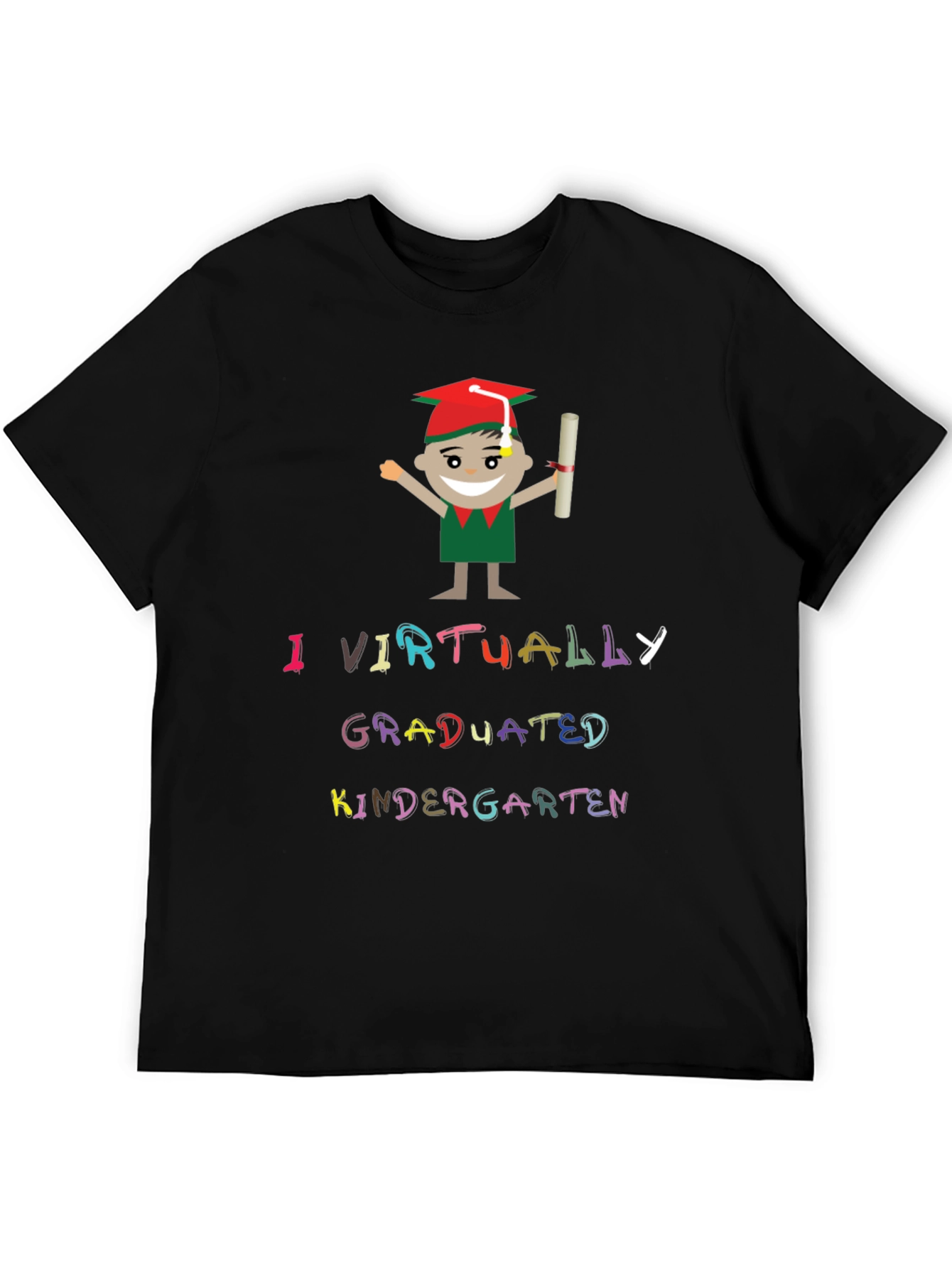 Virtually Graduated Kindergarten T-Shirt