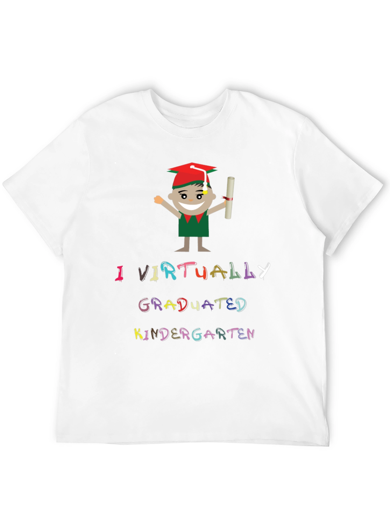 Virtually Graduated Kindergarten T-Shirt