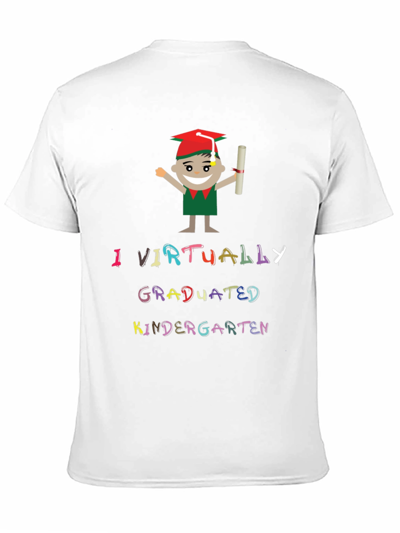 Virtually Graduated Kindergarten T-Shirt