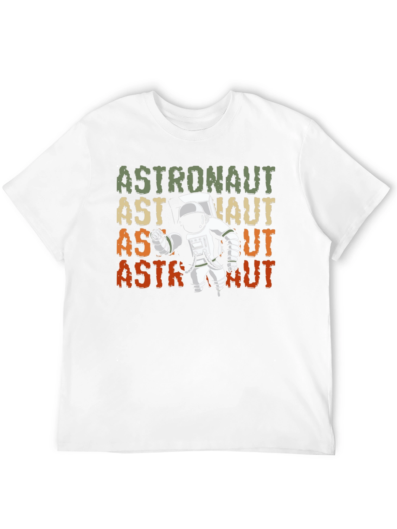Retro Astronaut Graphic T-Shirt