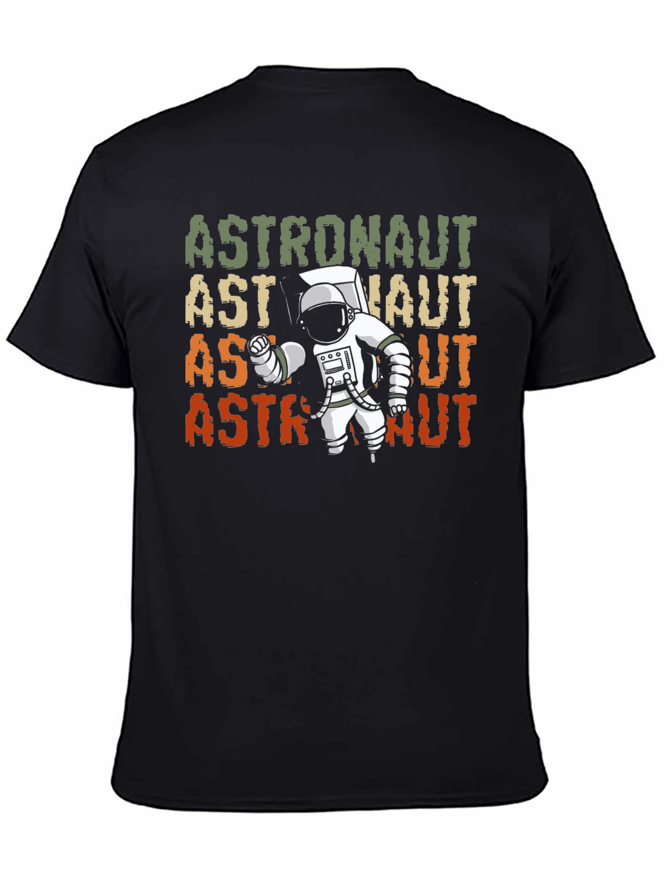 Retro Astronaut Graphic T-Shirt