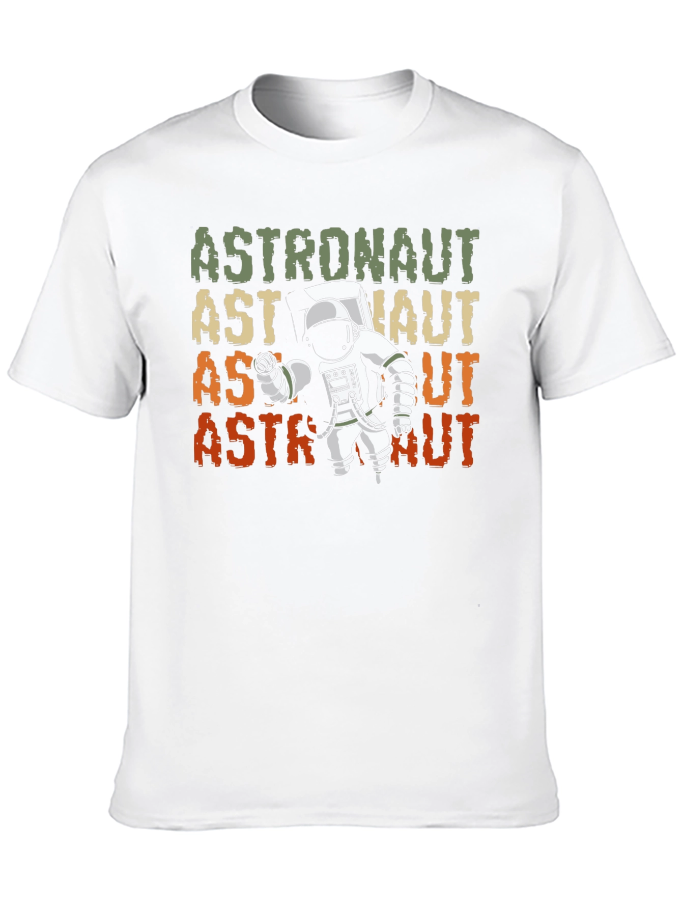 Retro Astronaut Graphic T-Shirt