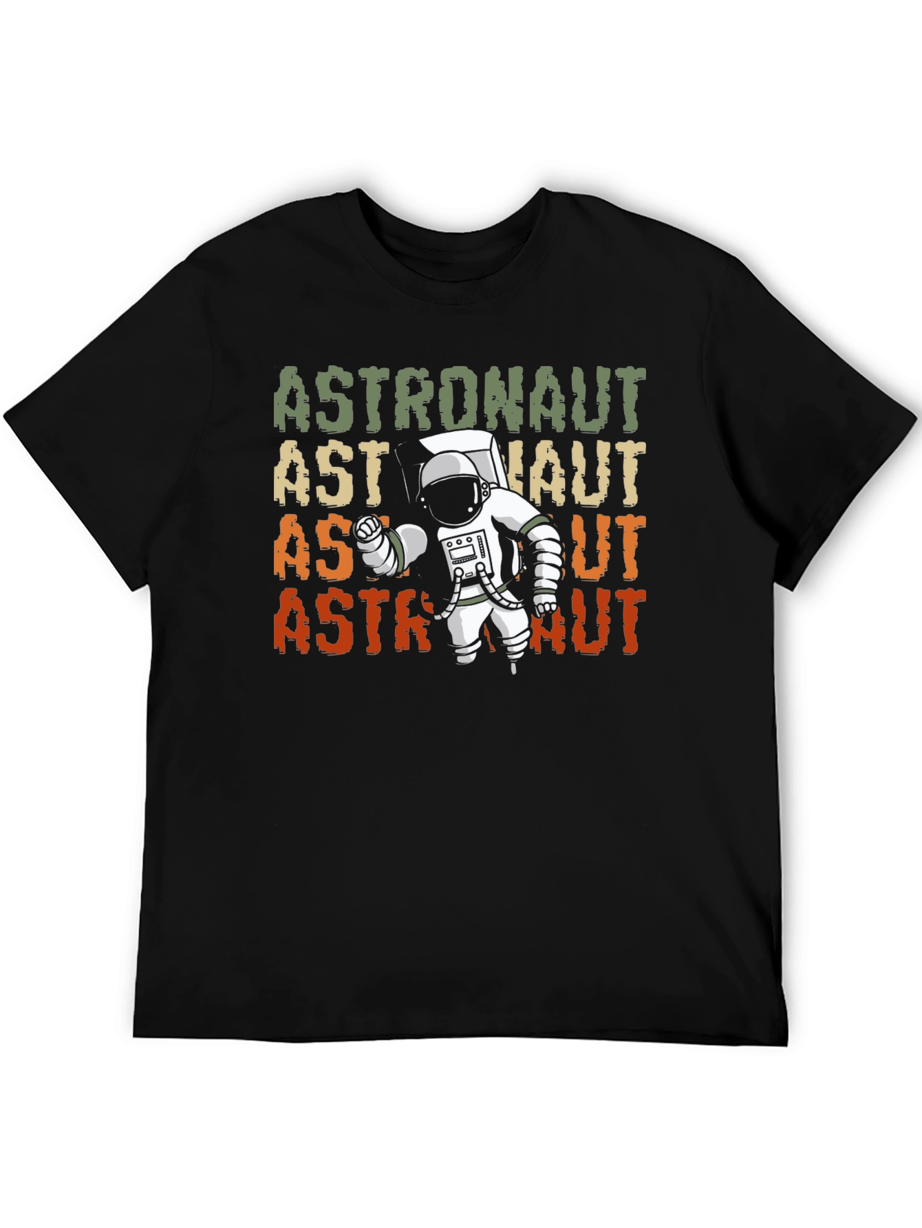 Retro Astronaut Graphic T-Shirt