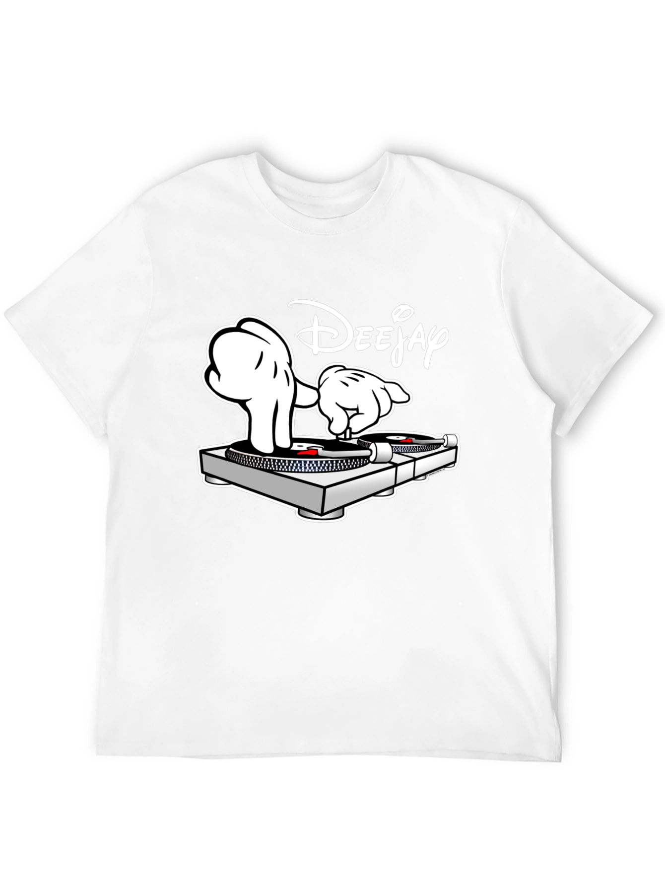 DJ Mickey T-Shirt - Turntable Tee