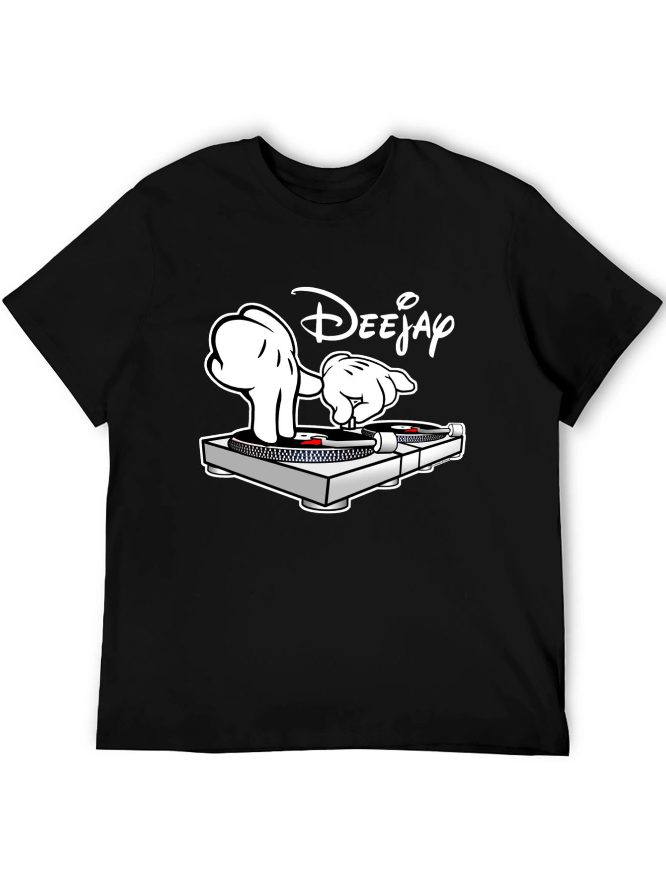 DJ Mickey T-Shirt - Turntable Tee