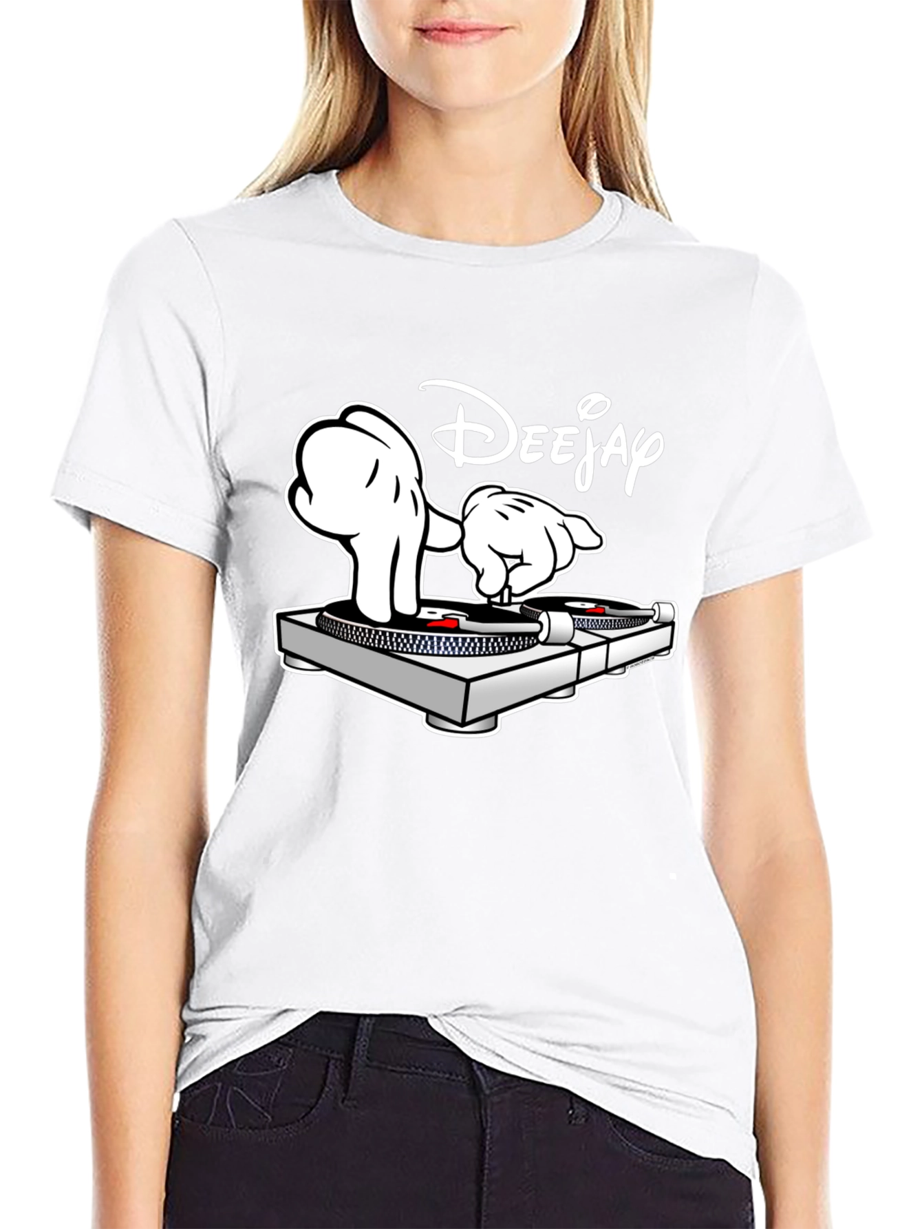 DJ Mickey T-Shirt - Turntable Tee